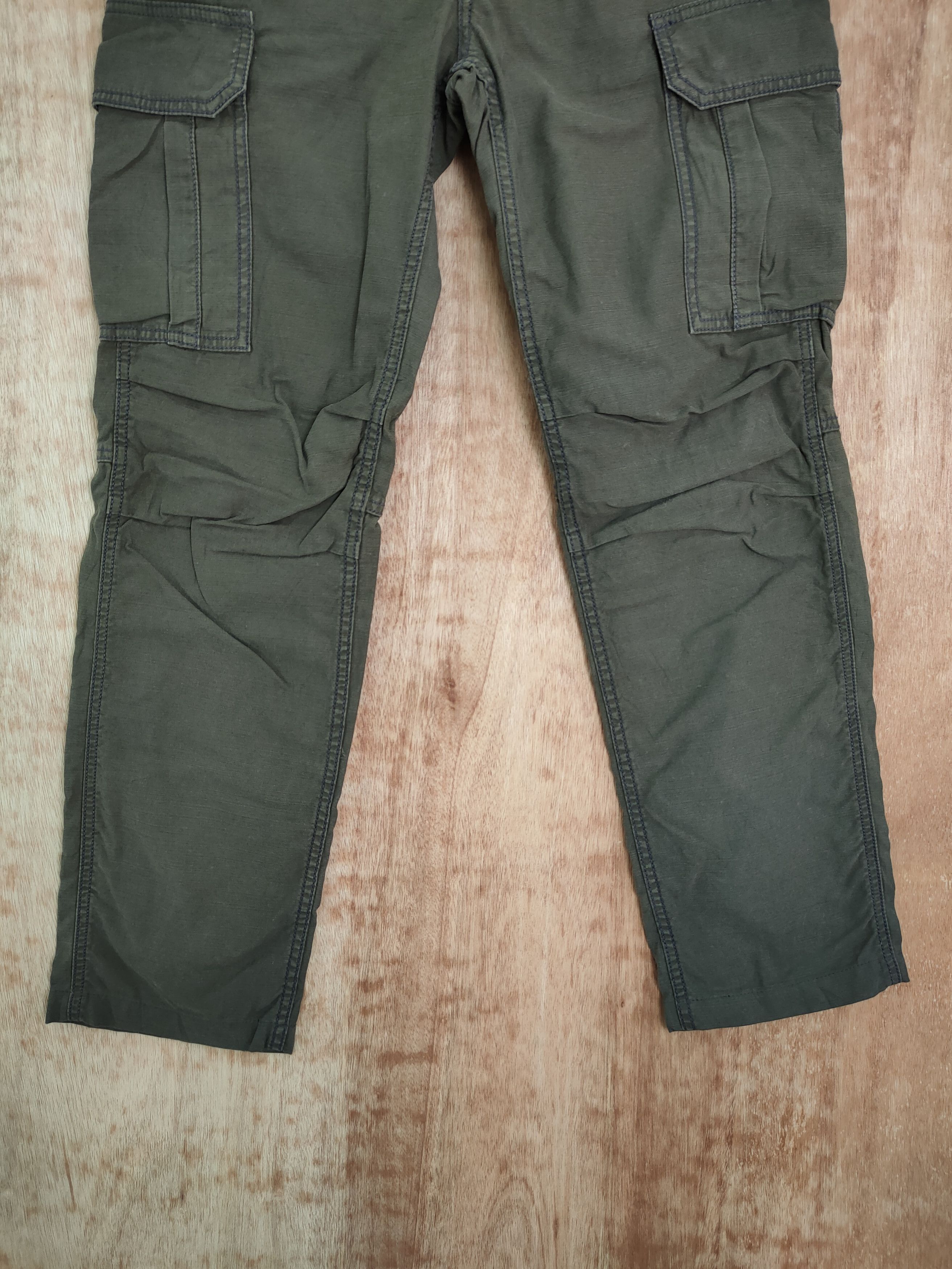 Japanese Brand DL Surplus made in nippon cargo multipocket pants #452 Size US 28 / EU 44 - 2 Thumbnail