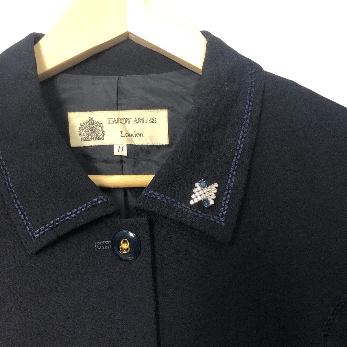 Hardy Amies Vintage Hardy Amies London Button Ups Jacket Size S / US 4 / IT 40 - 5 Thumbnail