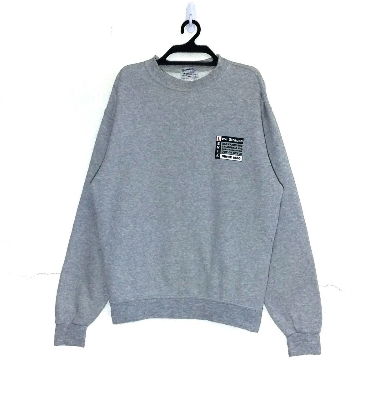Levi's LEVI's Strauss & Co Sanfrancisco Crewneck Pullover Jumper Size US M / EU 48-50 / 2 - 2 Thumbnail