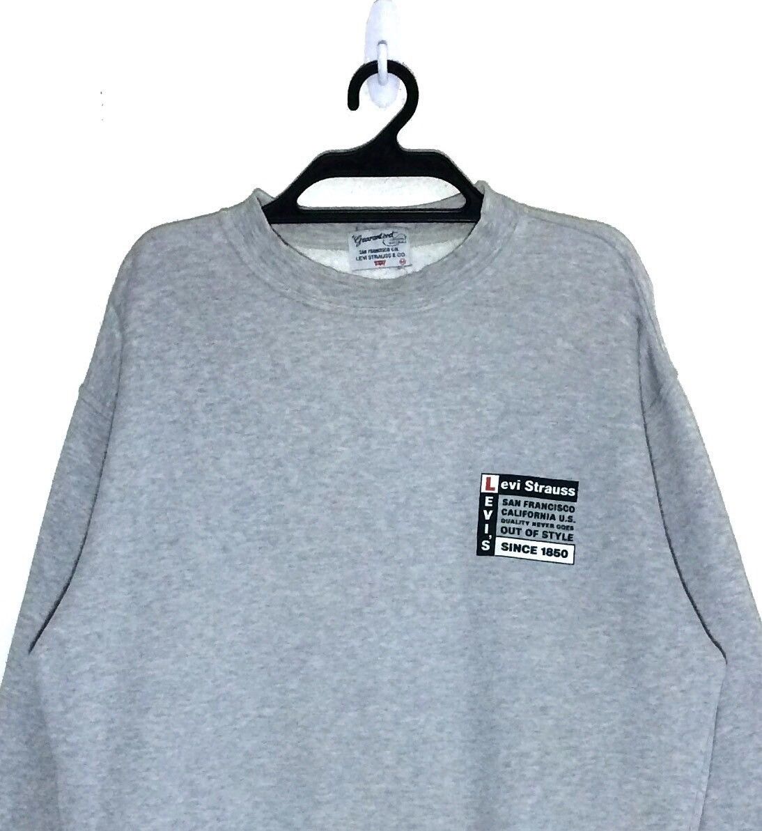 Levi's LEVI's Strauss & Co Sanfrancisco Crewneck Pullover Jumper Size US M / EU 48-50 / 2 - 3 Thumbnail