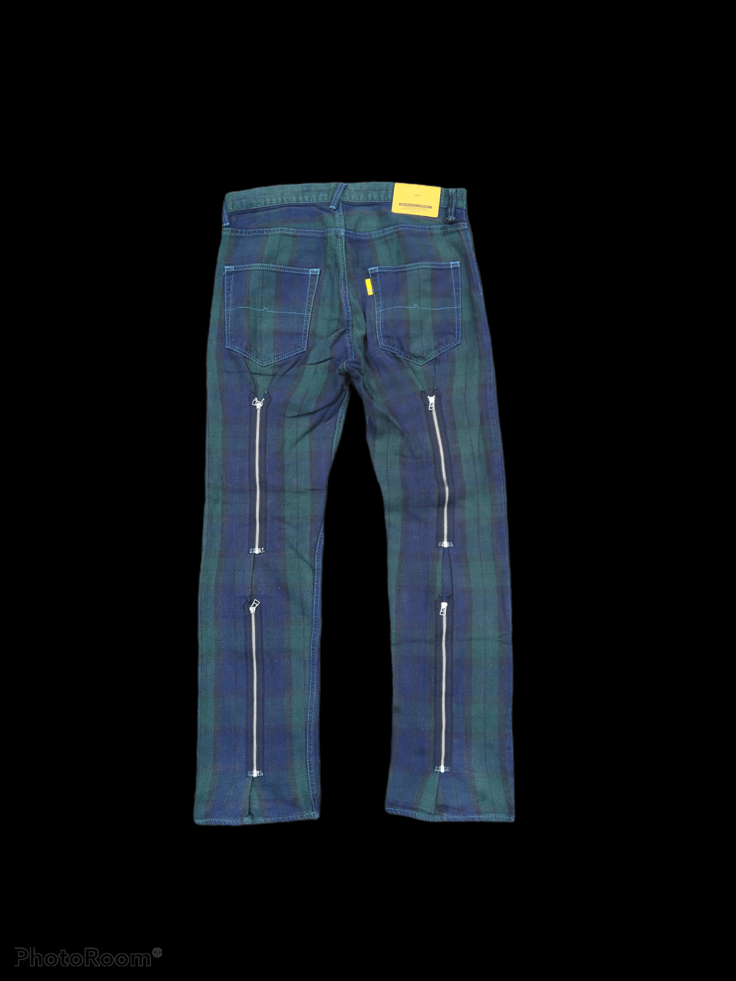 Japanese Brand PUNK SEDITIONARIES TARTAN ZIPPER MARKDADDY PANTS Size US 31 - 3 Thumbnail