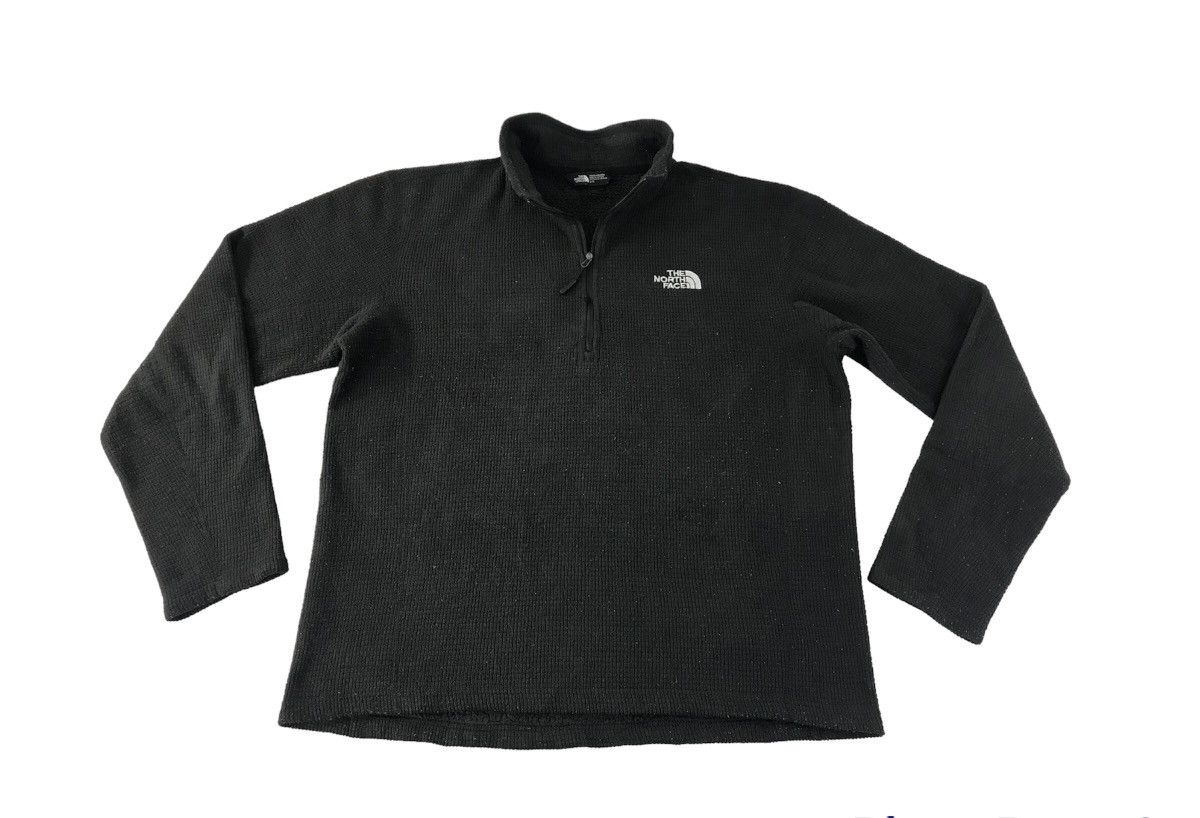 The North Face × Vintage The North Face Sweater Half Zip Embroidery Logo Size US L / EU 52-54 / 3 - 1 Thumbnail