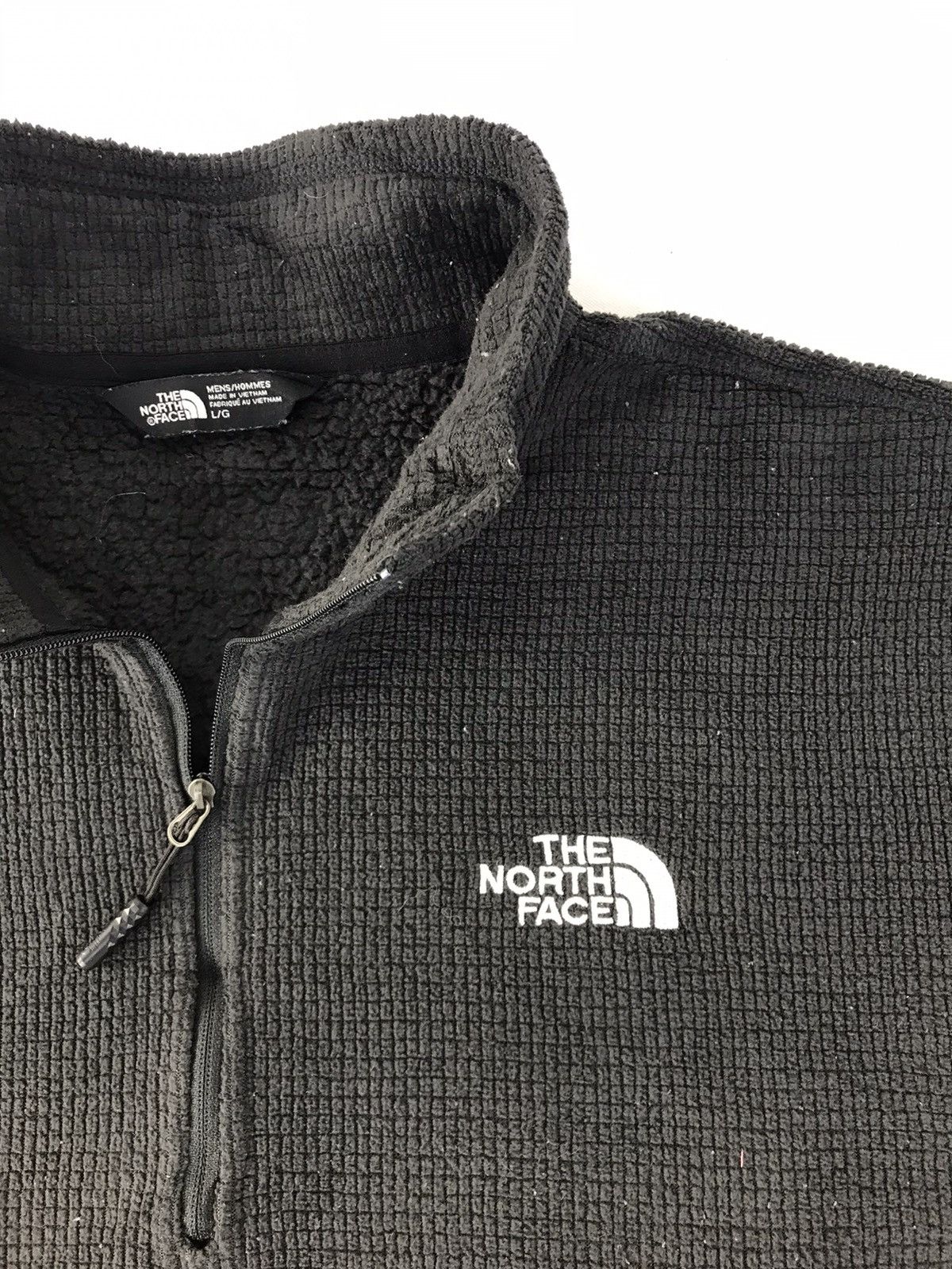 The North Face × Vintage The North Face Sweater Half Zip Embroidery Logo Size US L / EU 52-54 / 3 - 3 Thumbnail