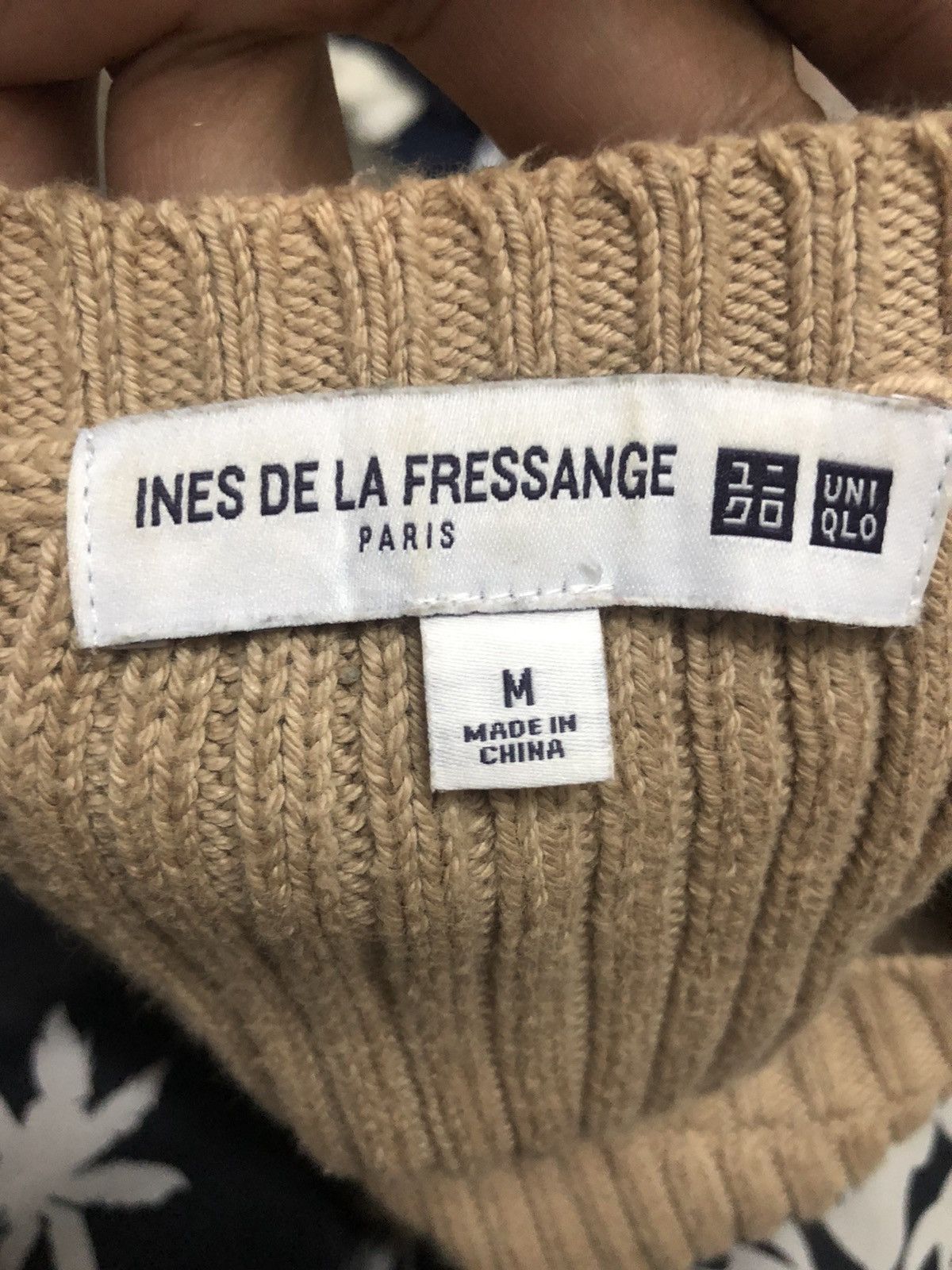 Aran Isles Knitwear Vtg Ines De La Fressange Crewneck Knitwear Sweater Jumper Size XS / US 0-2 / IT 36-38 - 8 Thumbnail