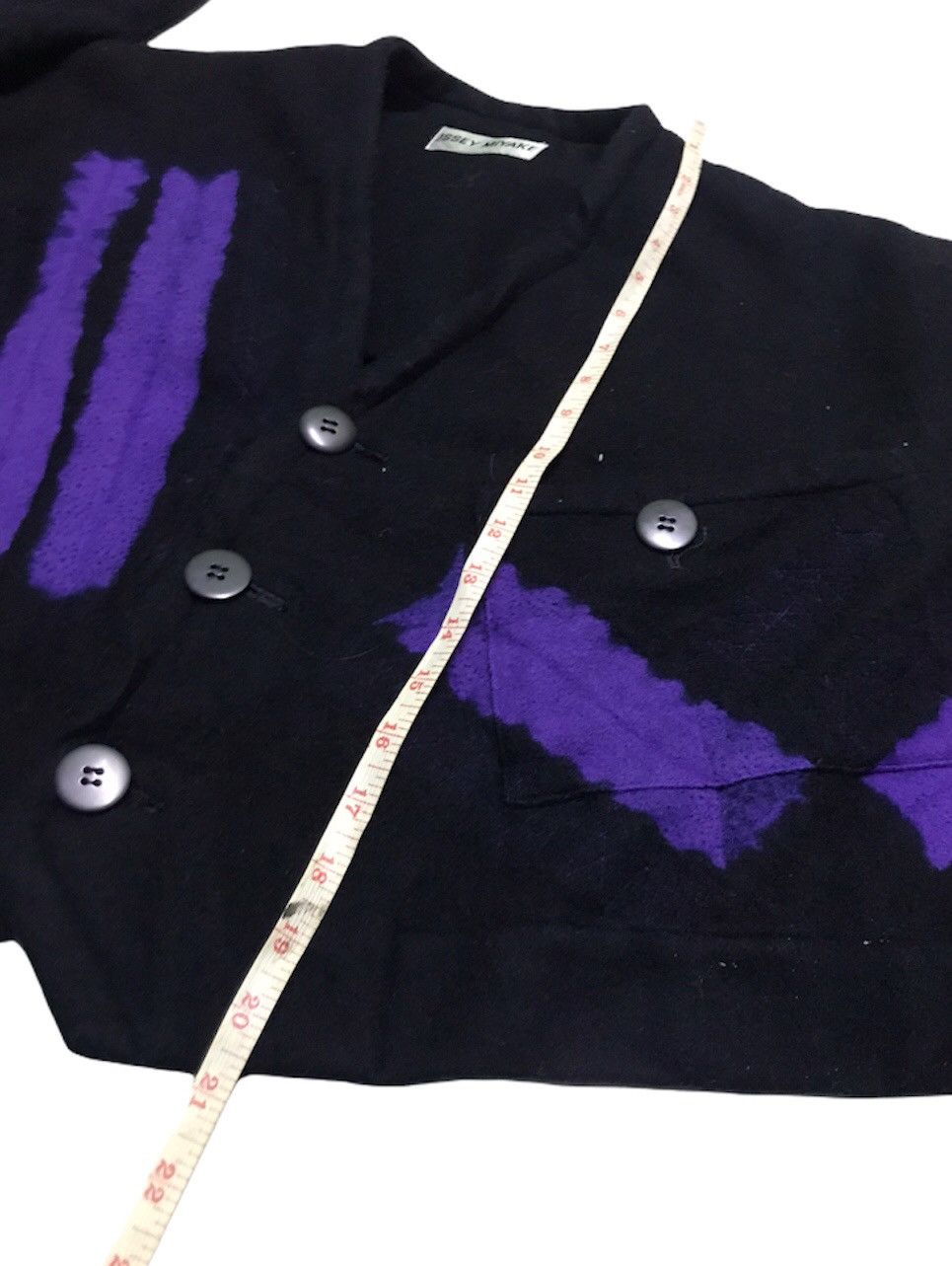Issey Miyake Archival collection Runway Issey miyake wool cropped jacket Size US M / EU 48-50 / 2 - 13 Thumbnail