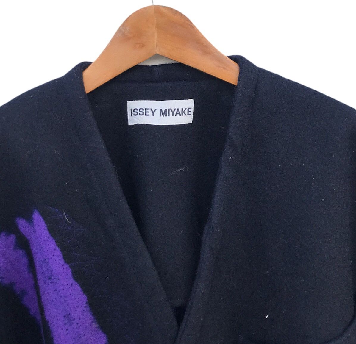 Issey Miyake Archival collection Runway Issey miyake wool cropped jacket Size US M / EU 48-50 / 2 - 2 Thumbnail