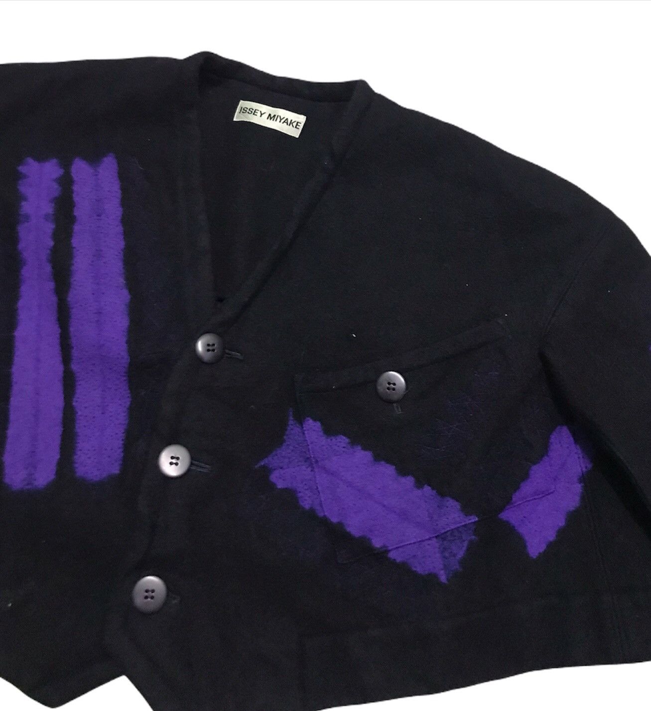 Issey Miyake Archival collection Runway Issey miyake wool cropped jacket Size US M / EU 48-50 / 2 - 8 Thumbnail