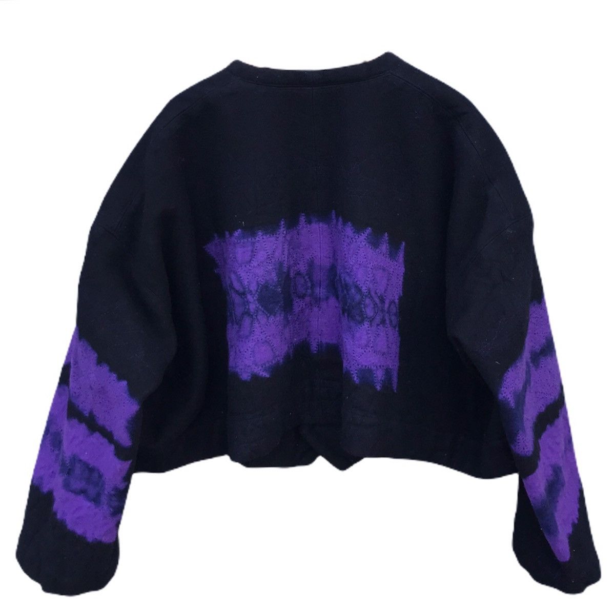 Issey Miyake Archival collection Runway Issey miyake wool cropped jacket Size US M / EU 48-50 / 2 - 3 Thumbnail