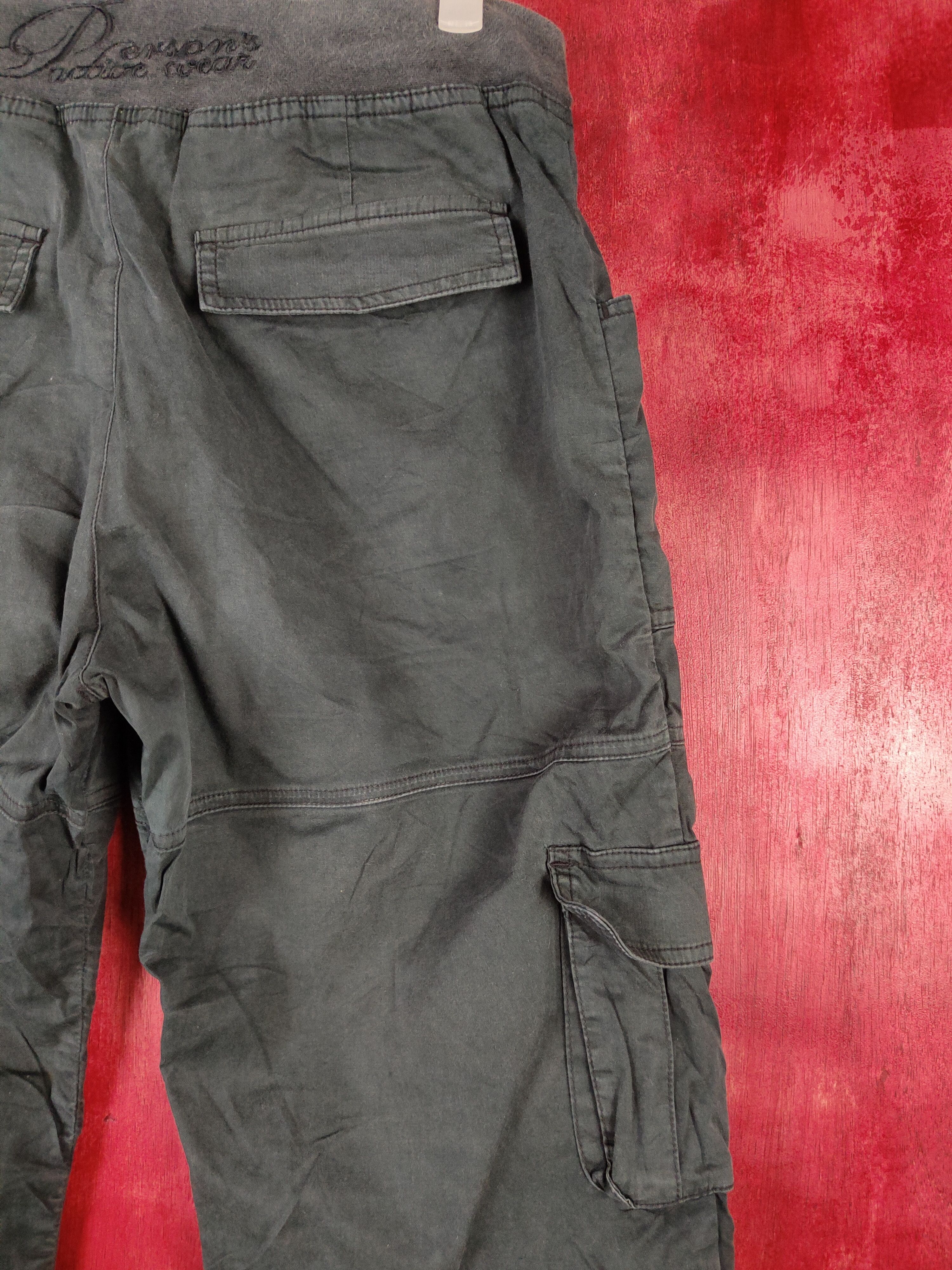 Japanese Brand × PERSON'S Person's Active Wear Black multi pocket tactical pant #4683 Size US 32 / EU 48 - 10 Thumbnail