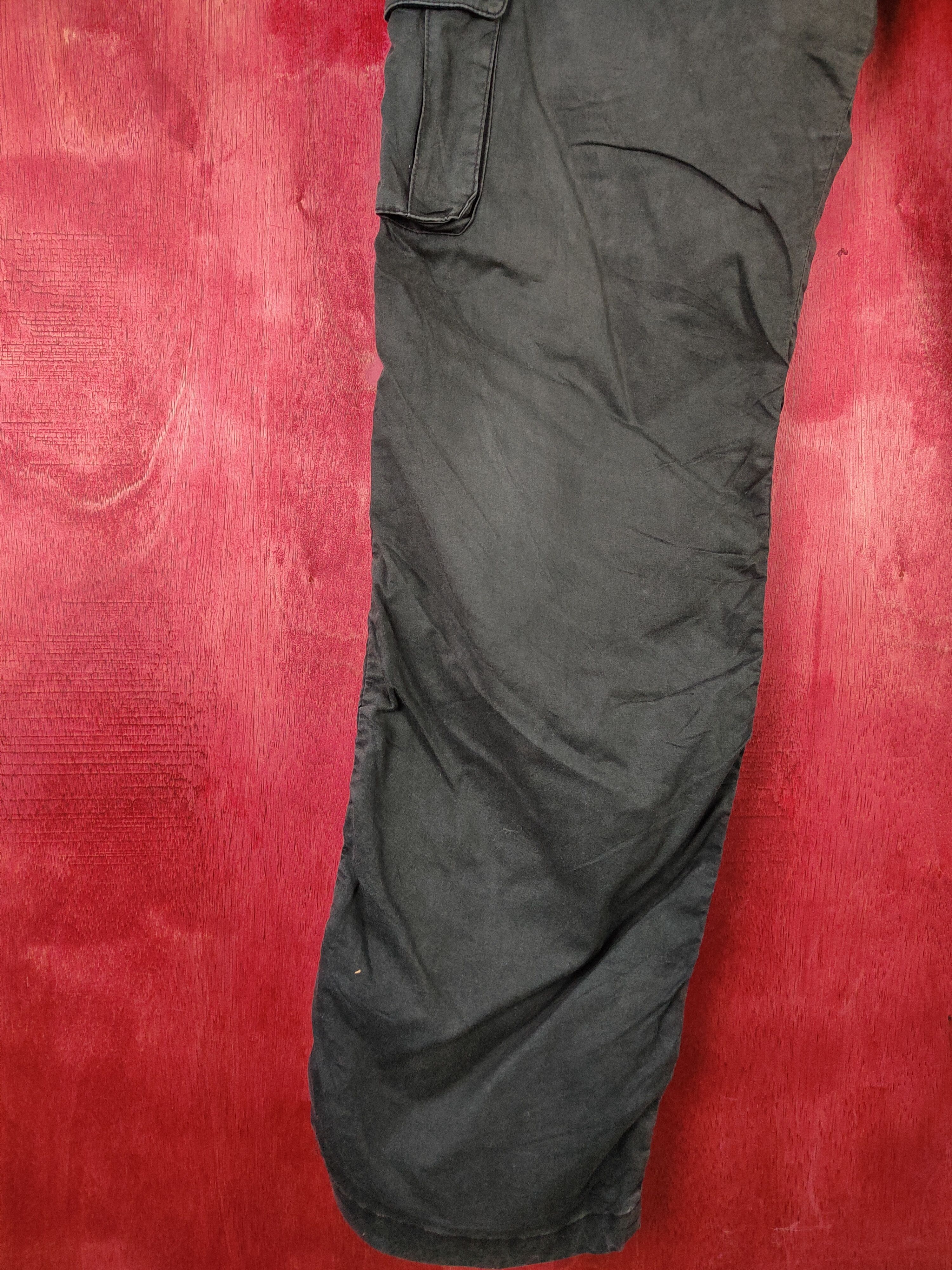 Japanese Brand × PERSON'S Person's Active Wear Black multi pocket tactical pant #4683 Size US 32 / EU 48 - 4 Thumbnail