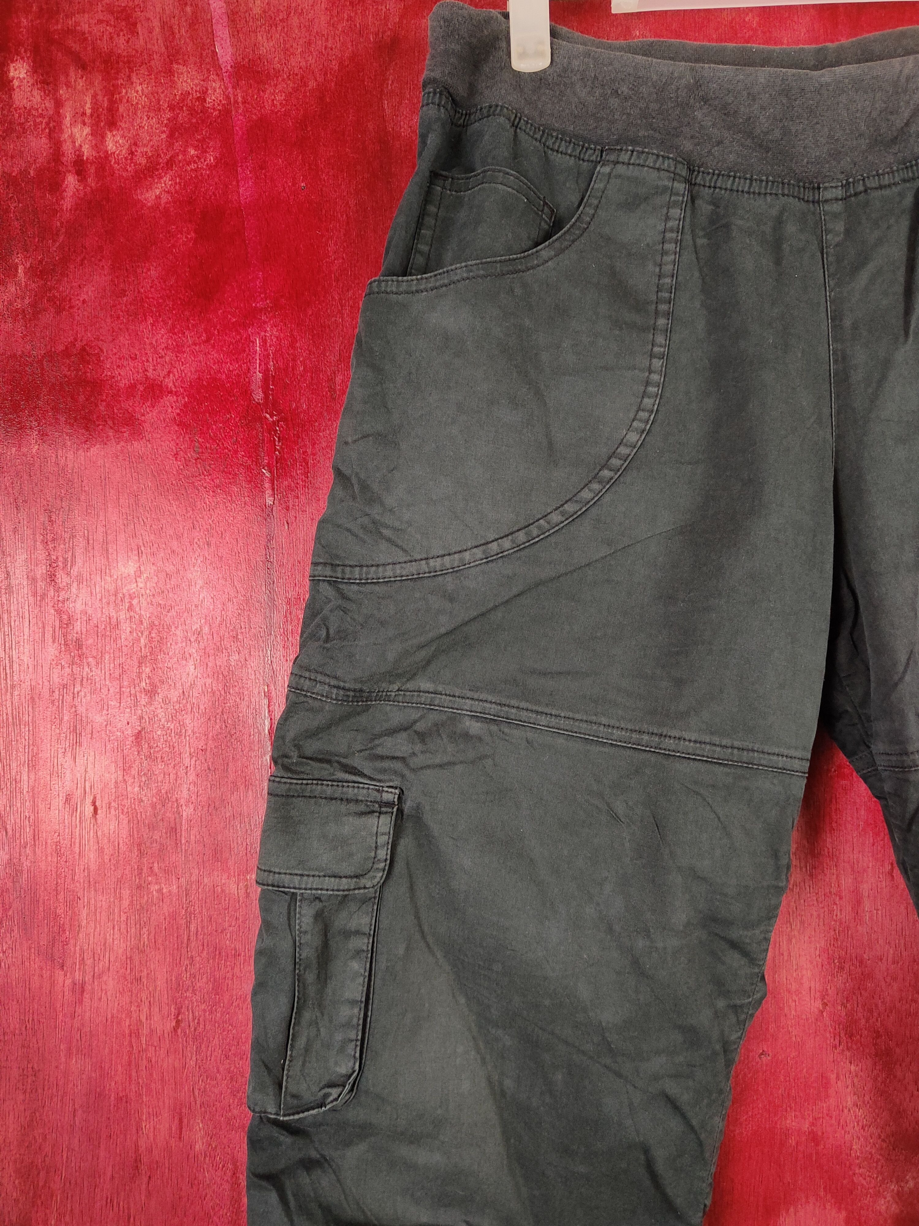 Japanese Brand × PERSON'S Person's Active Wear Black multi pocket tactical pant #4683 Size US 32 / EU 48 - 3 Thumbnail