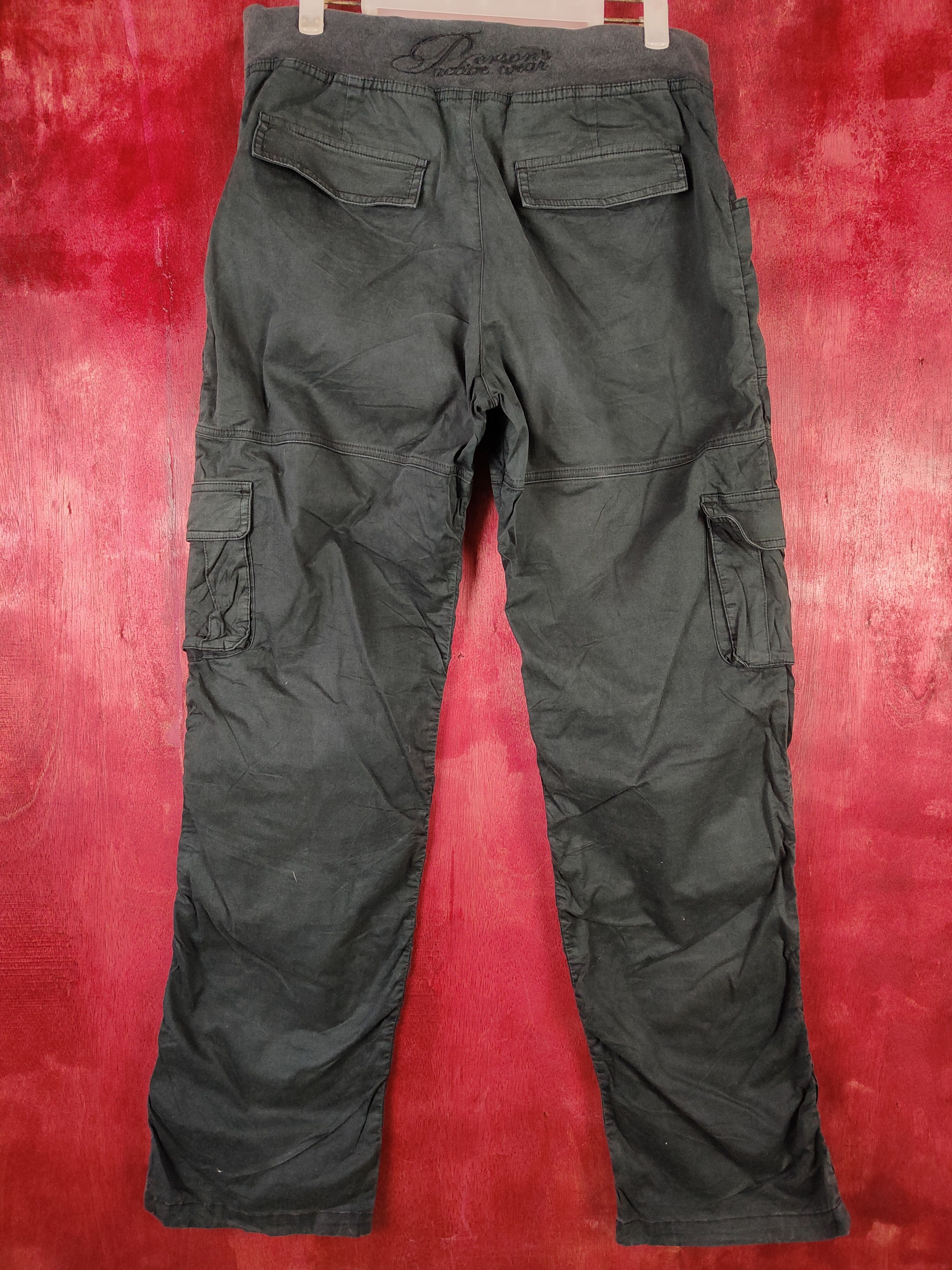 Japanese Brand × PERSON'S Person's Active Wear Black multi pocket tactical pant #4683 Size US 32 / EU 48 - 7 Thumbnail