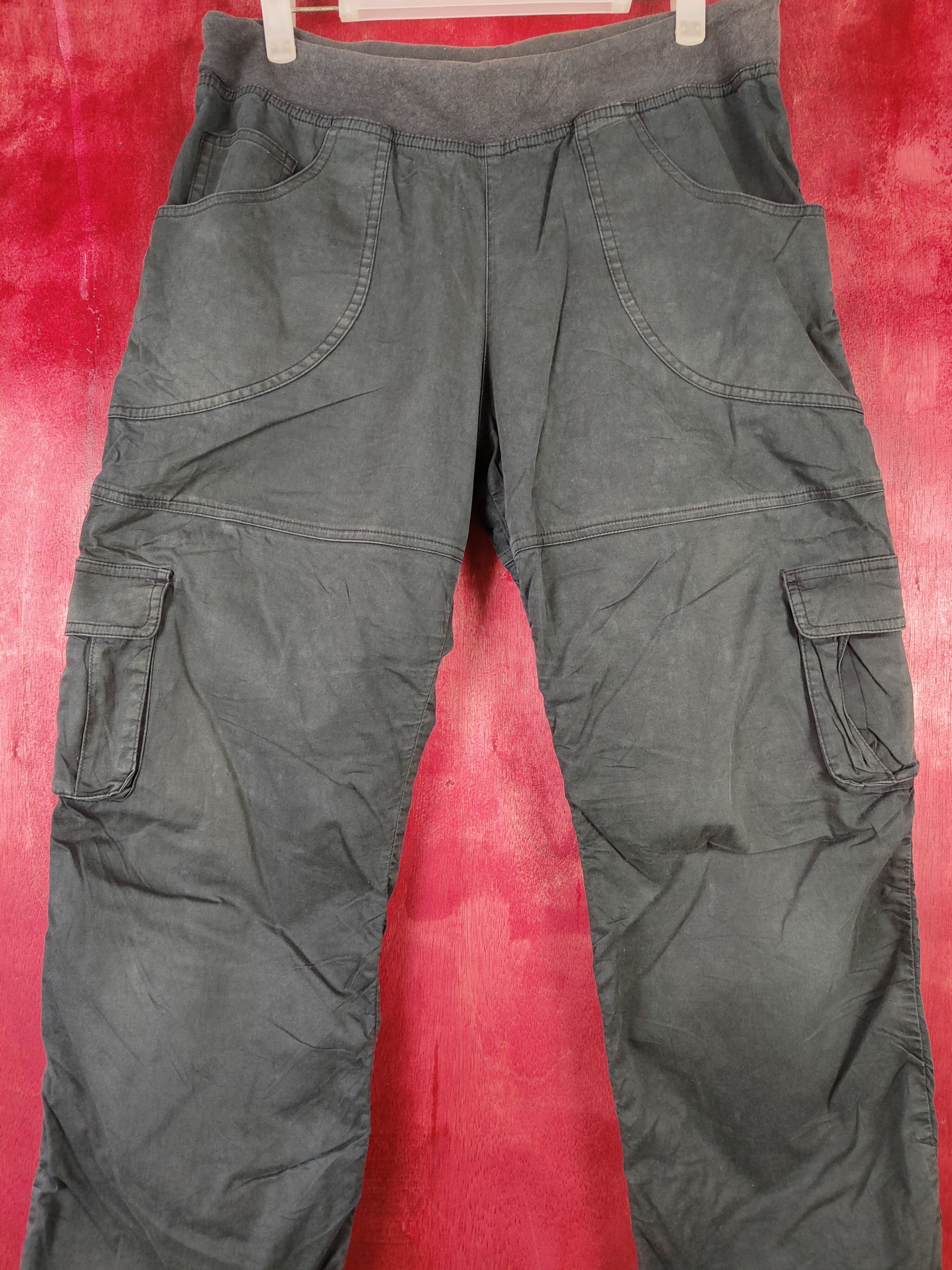Japanese Brand × PERSON'S Person's Active Wear Black multi pocket tactical pant #4683 Size US 32 / EU 48 - 2 Thumbnail