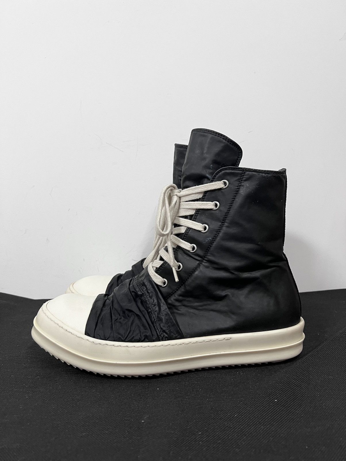 Rick Owens Rick owens drkshdw ramones high top sneakers sz43 Size US 10 / EU 43 - 2 Thumbnail