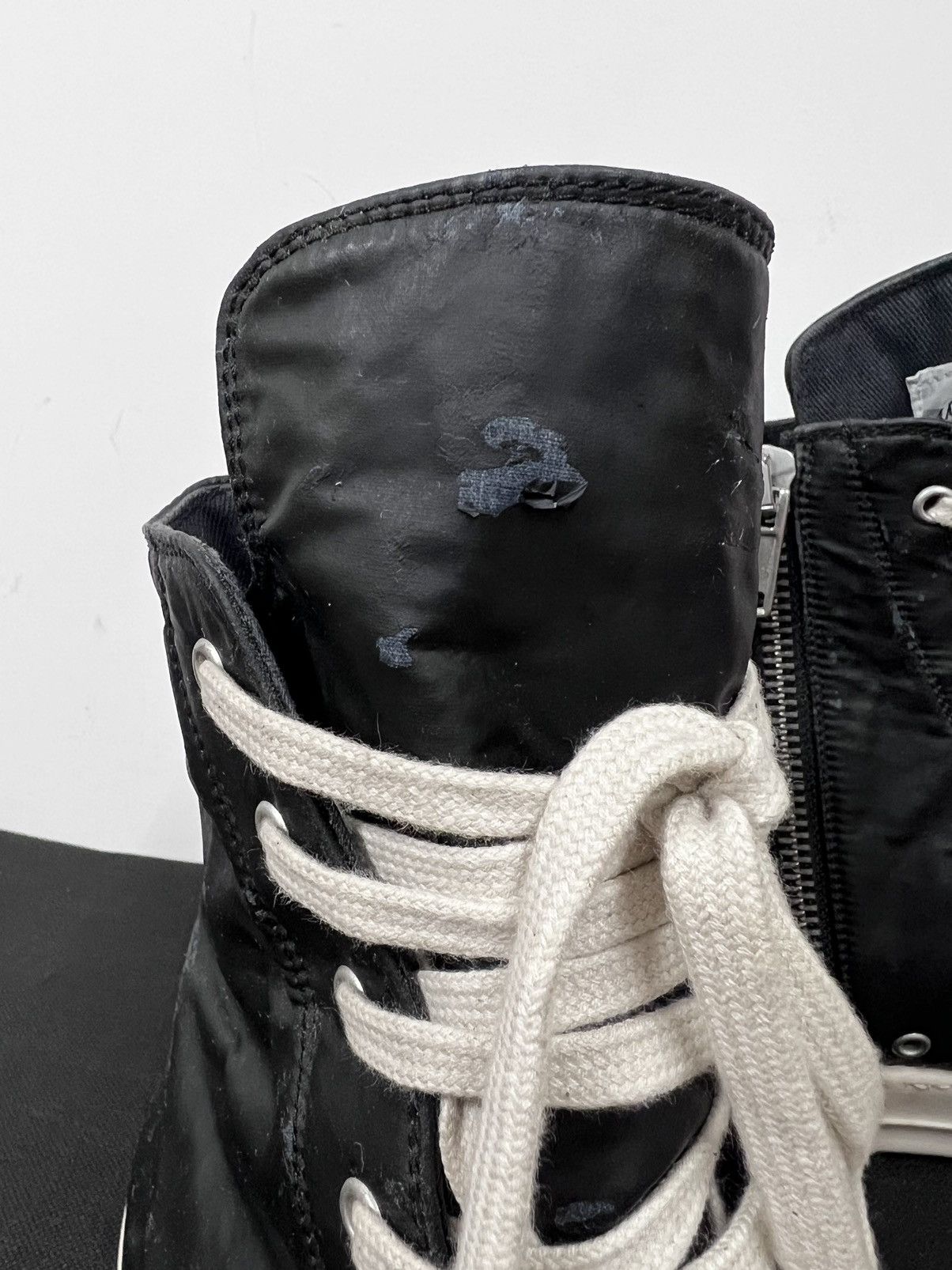 Rick Owens Rick owens drkshdw ramones high top sneakers sz43 Size US 10 / EU 43 - 11 Thumbnail