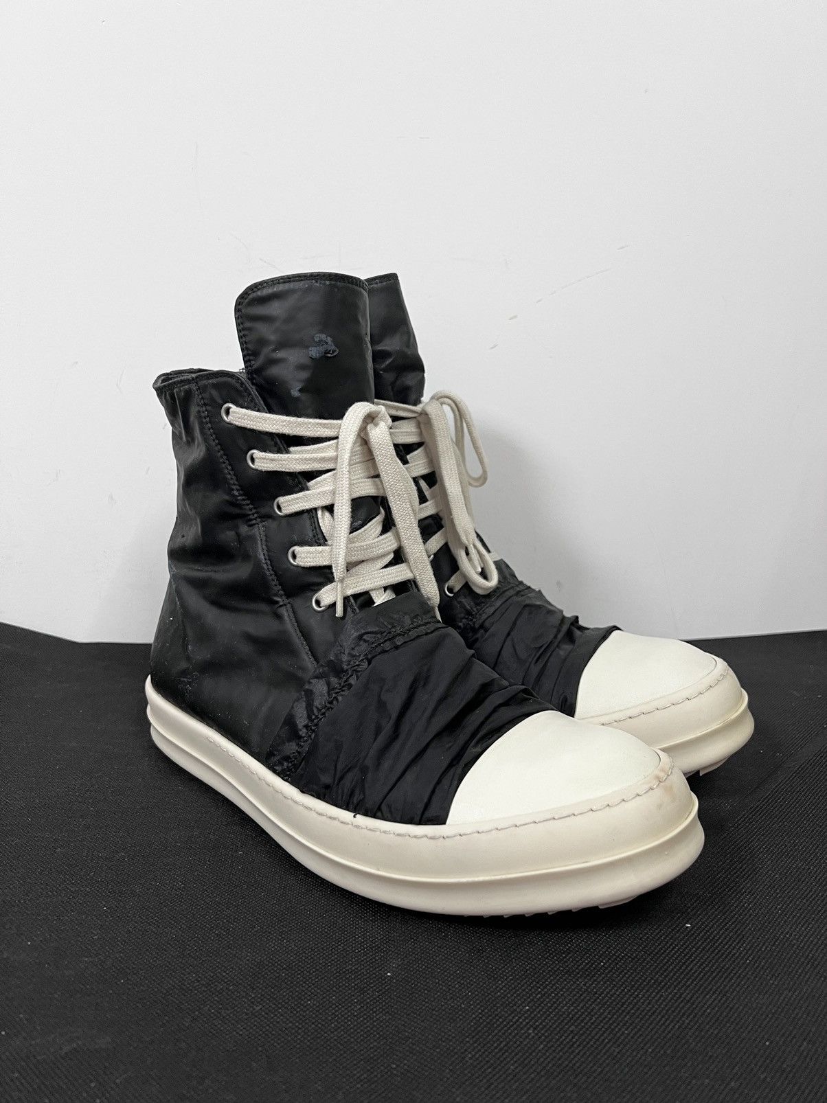 Rick Owens Rick owens drkshdw ramones high top sneakers sz43 Size US 10 / EU 43 - 5 Thumbnail