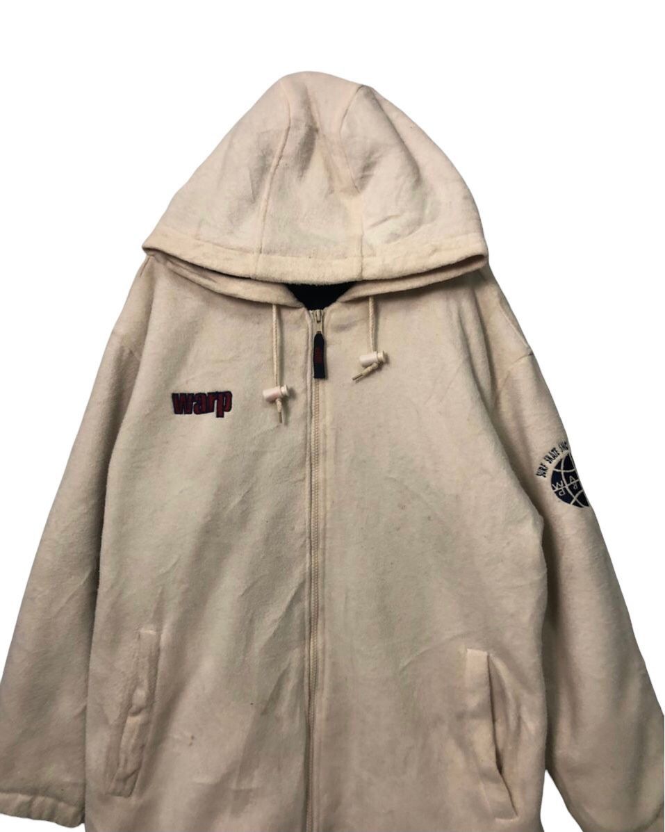 Japanese Brand Vintage Warp Embroidery Big Logo Zipper Ups Hoodie Jacket Size US XL / EU 56 / 4 - 5 Thumbnail