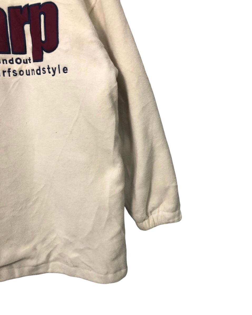 Japanese Brand Vintage Warp Embroidery Big Logo Zipper Ups Hoodie Jacket Size US XL / EU 56 / 4 - 8 Thumbnail