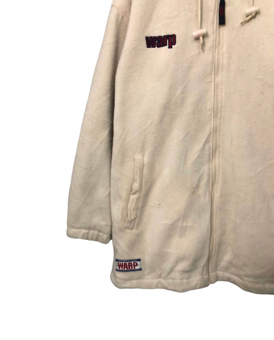 Japanese Brand Vintage Warp Embroidery Big Logo Zipper Ups Hoodie Jacket Size US XL / EU 56 / 4 - 4 Thumbnail