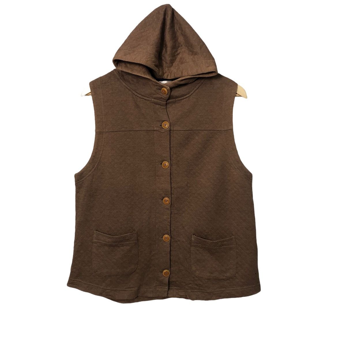 Golden Bear Vintage Golden Bear Button Ups Hoodie Sleeveless Vest Size US M / EU 48-50 / 2 - 1 Thumbnail