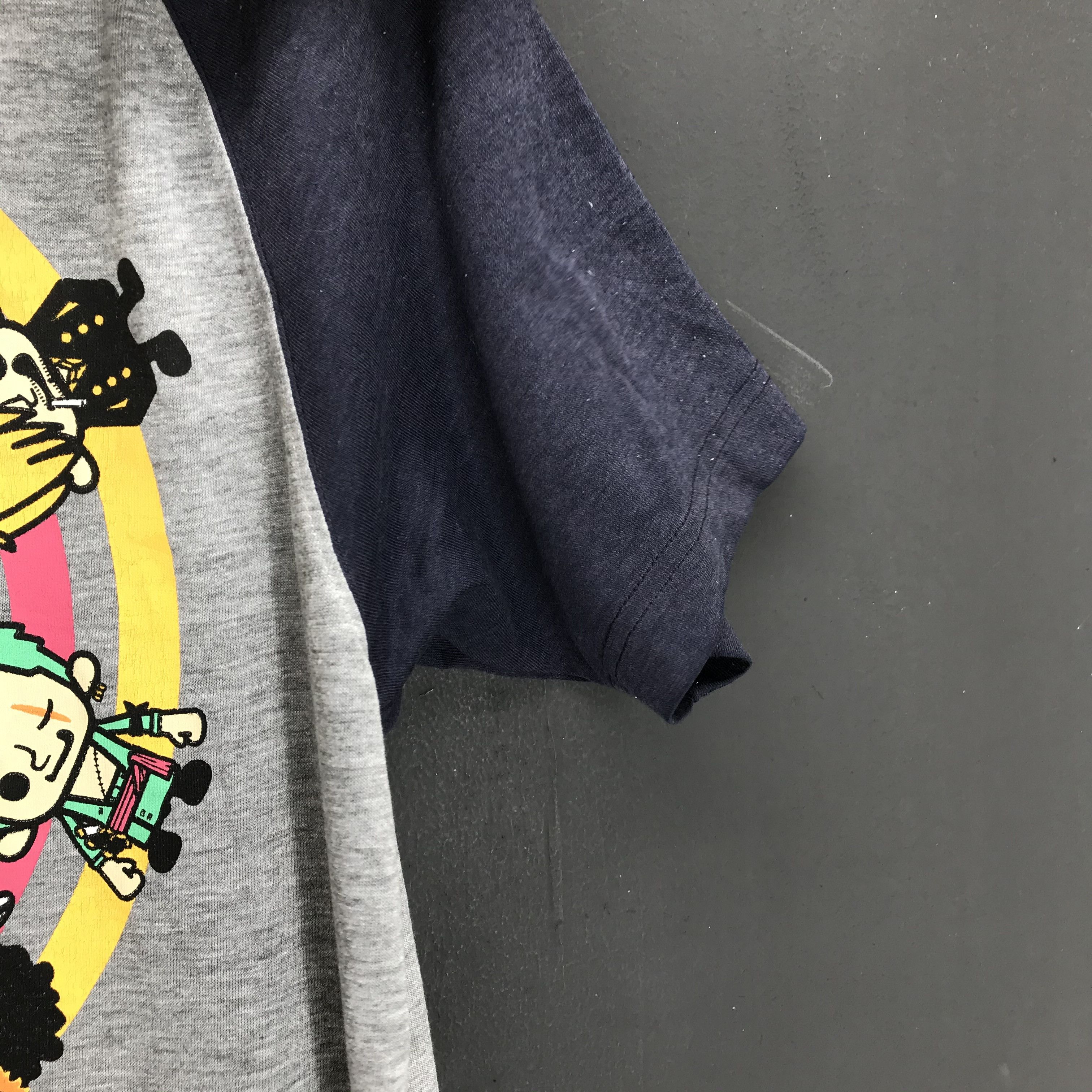 Japanese Brand One Piece All Nakama Characters Graphic Printed Tee #1849-73 Size US M / EU 48-50 / 2 - 5 Thumbnail