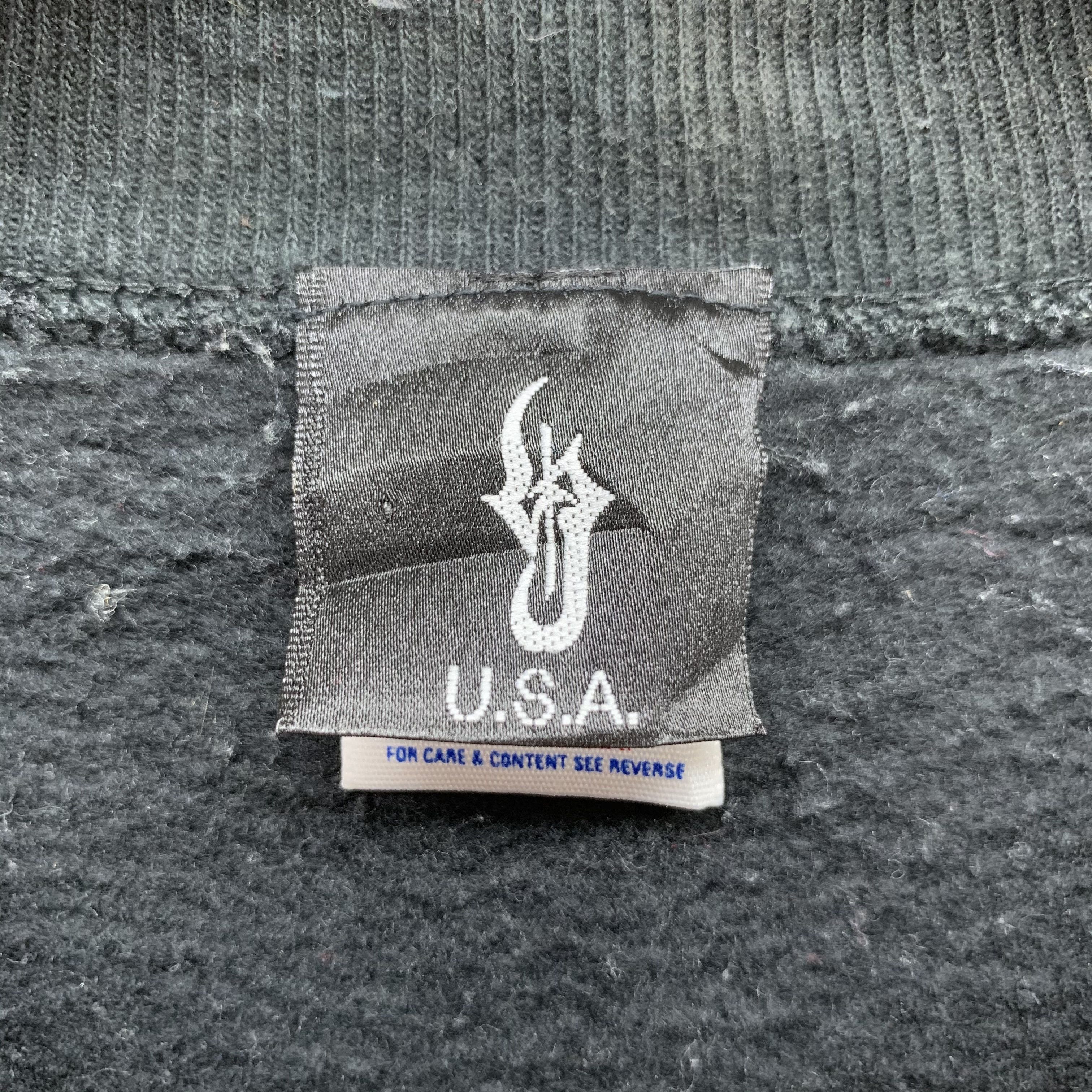 Jerzees Rare❗ Vintage Rock Study Crew Big Logo Sweatshirts #2948-46 Size US L / EU 52-54 / 3 - 7 Thumbnail
