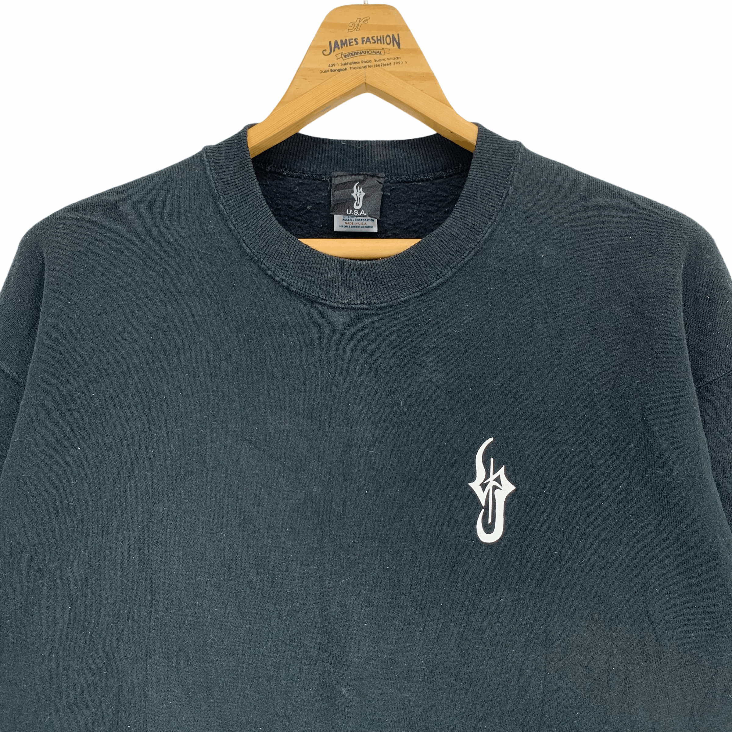 Jerzees Rare❗ Vintage Rock Study Crew Big Logo Sweatshirts #2948-46 Size US L / EU 52-54 / 3 - 4 Thumbnail