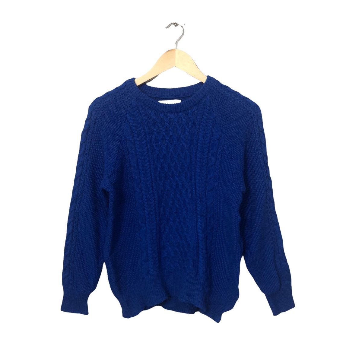 image of Vintage Adam Et Rope Crewneck Knitwear Sweater Jumper in Blue, Men's (Size XS)