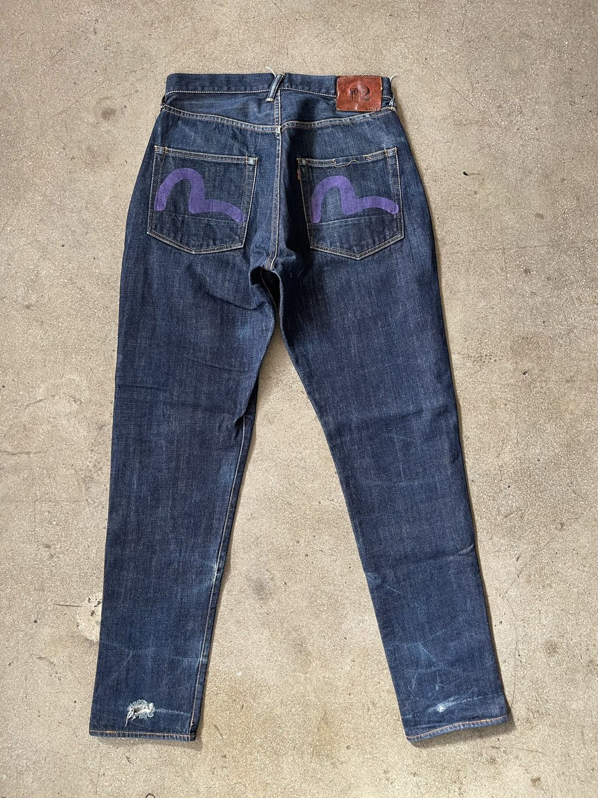 image of Evisu Selevedge 2001 Japanese Denim in Blue, Men's (Size 36)