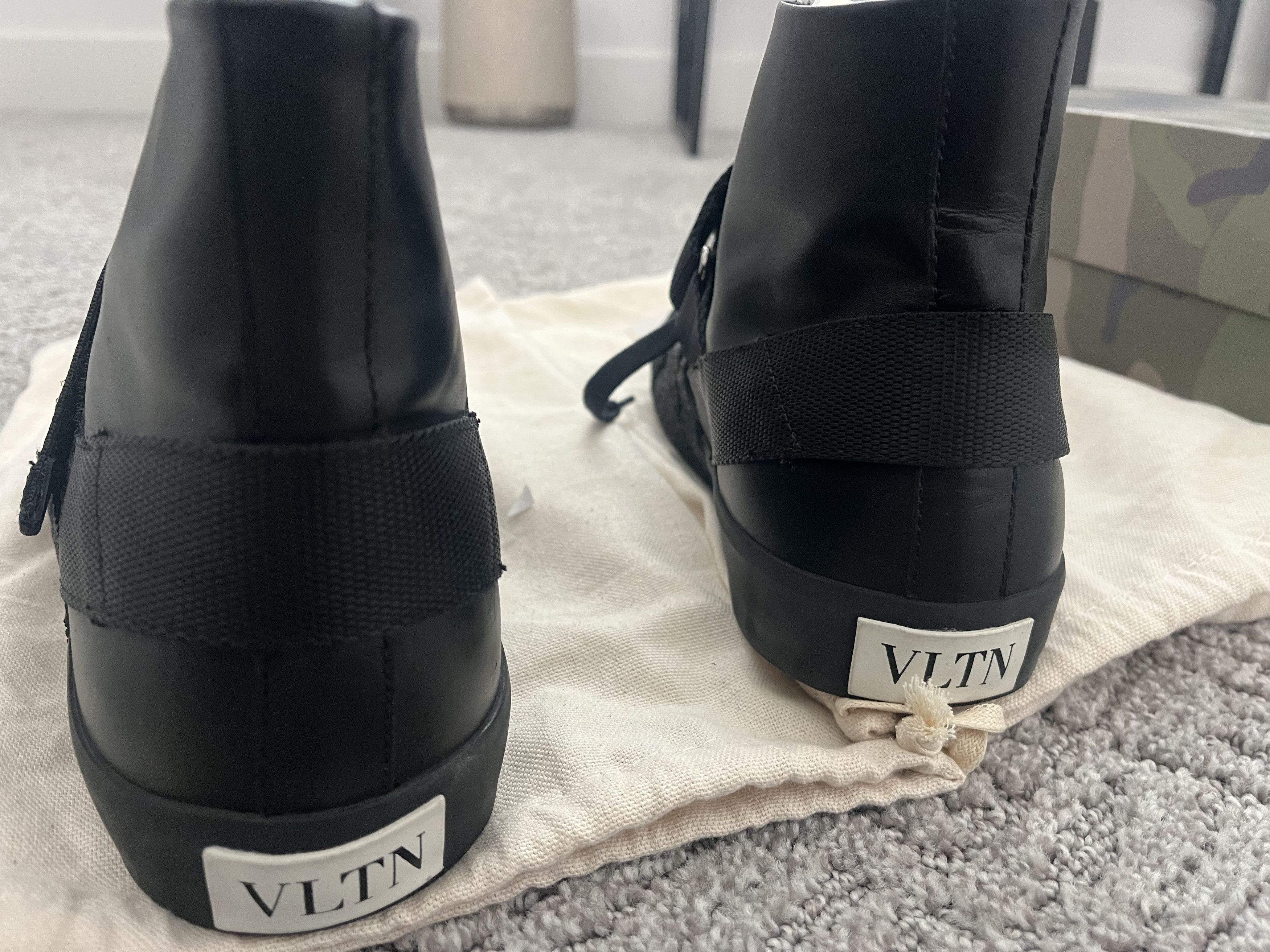 Valentino Valentino Garavani VLTN hi-top sneakers Size US 10 / EU 43 - 3 Thumbnail