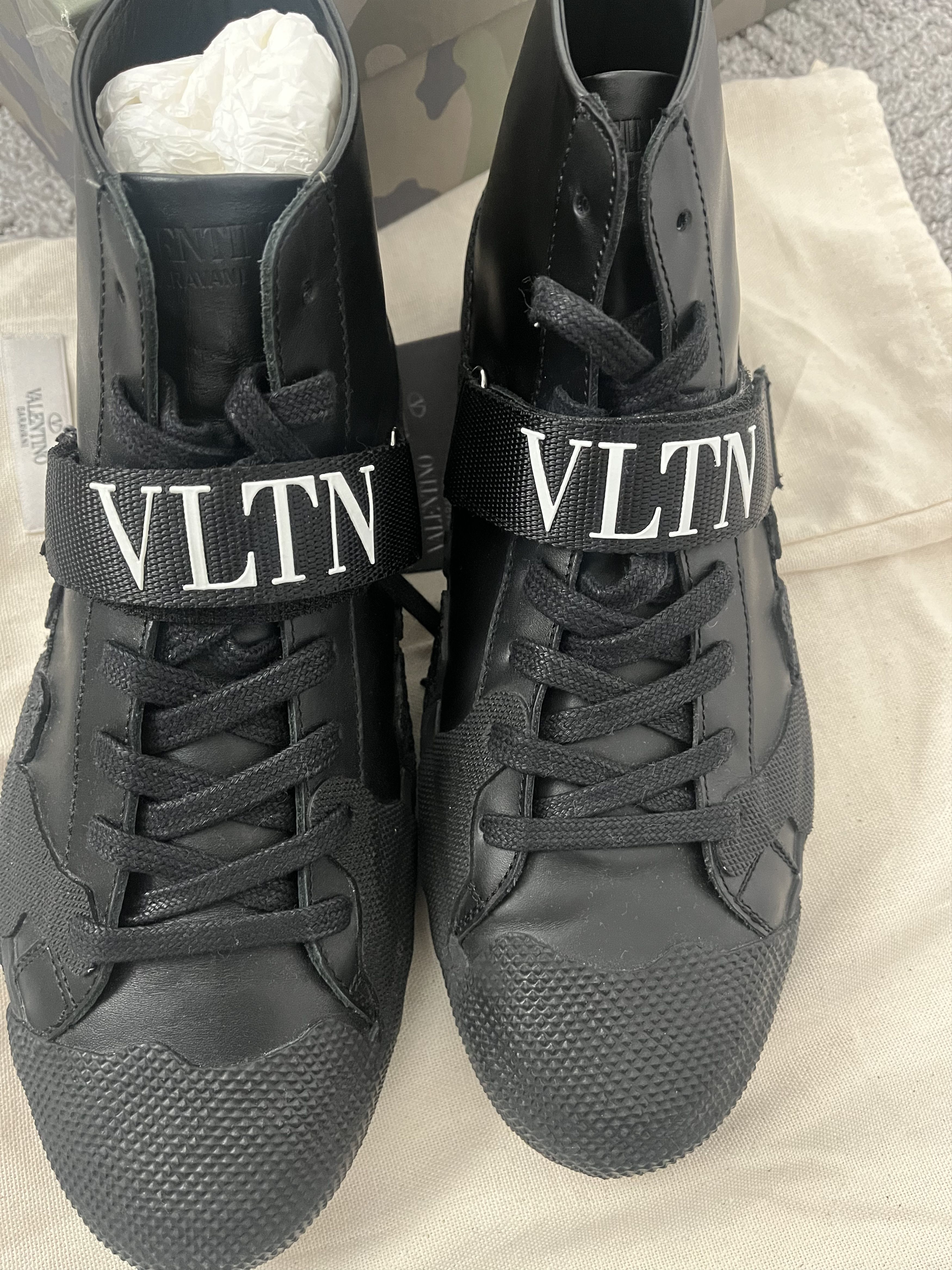 Valentino Valentino Garavani VLTN hi-top sneakers Size US 10 / EU 43 - 6 Thumbnail