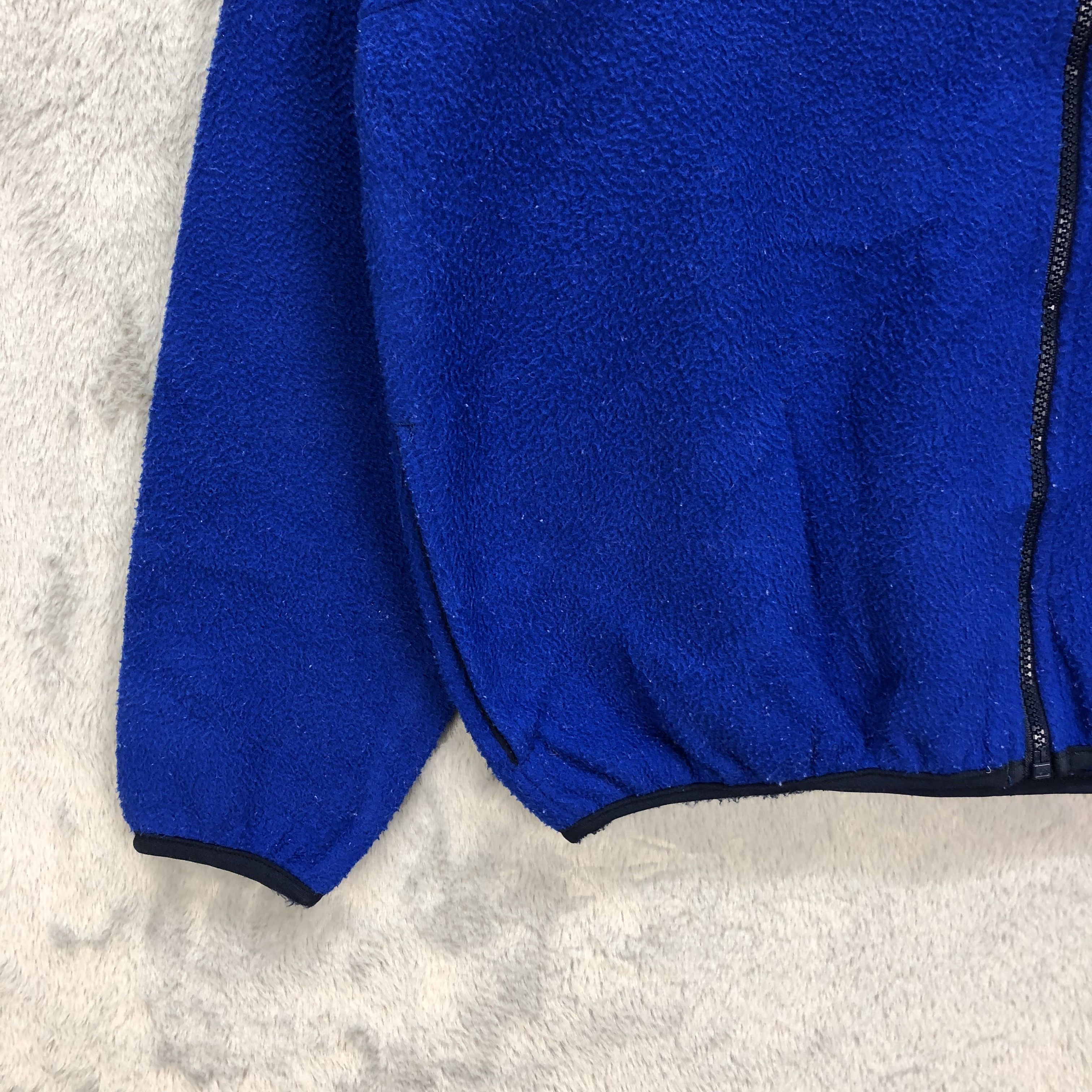 L.L. Bean Vintage L.L. Bean Deep Pile Blue Fleece Jacket #5435-190 Size US S / EU 44-46 / 1 - 5 Thumbnail