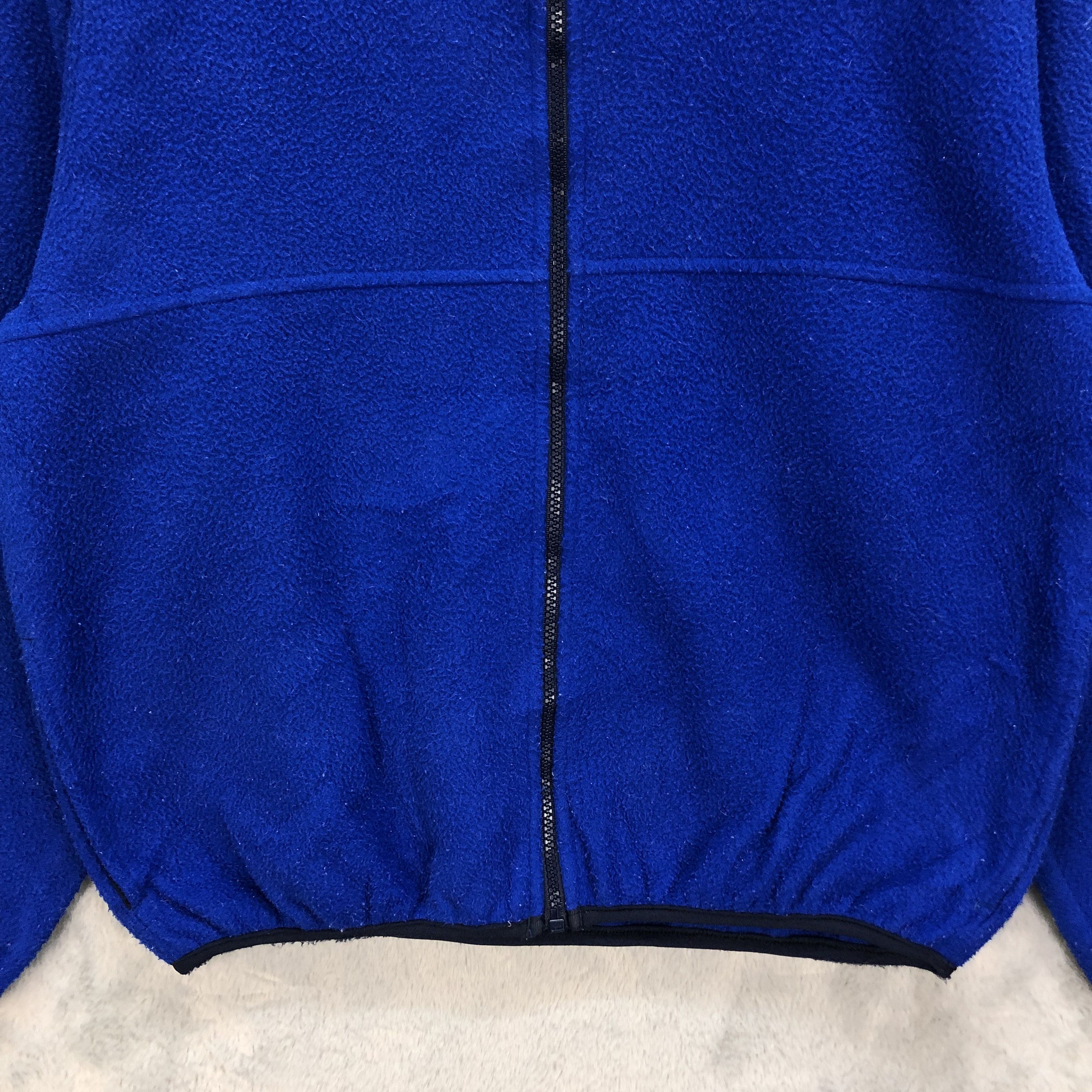 L.L. Bean Vintage L.L. Bean Deep Pile Blue Fleece Jacket #5435-190 Size US S / EU 44-46 / 1 - 4 Thumbnail