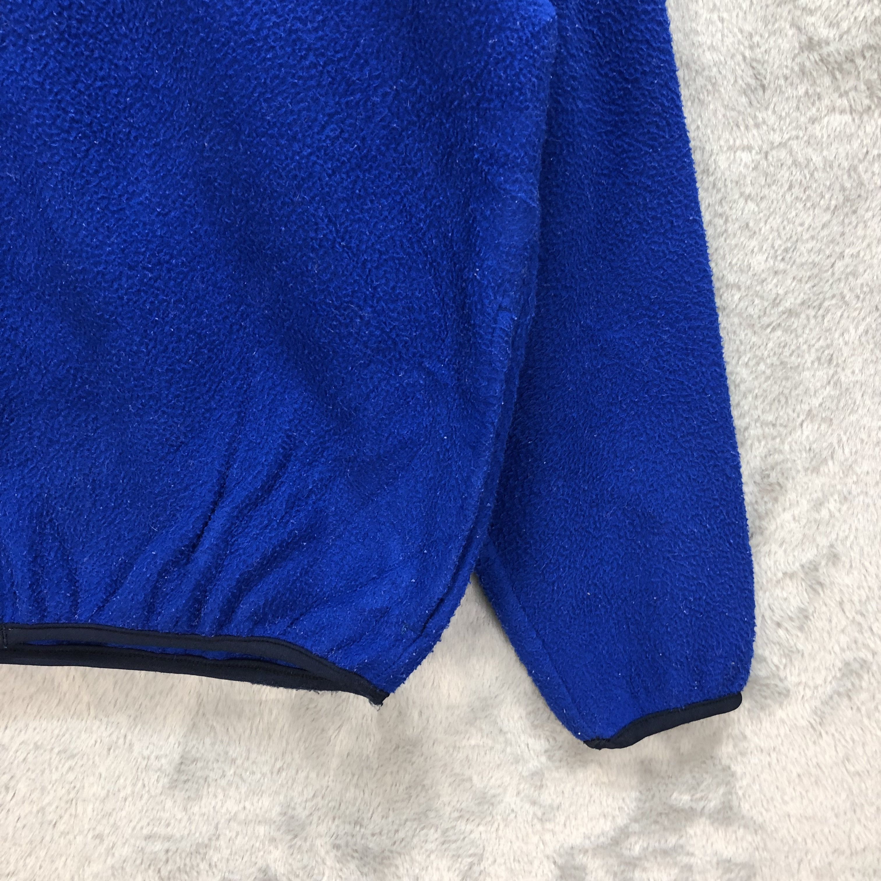 L.L. Bean Vintage L.L. Bean Deep Pile Blue Fleece Jacket #5435-190 Size US S / EU 44-46 / 1 - 6 Thumbnail