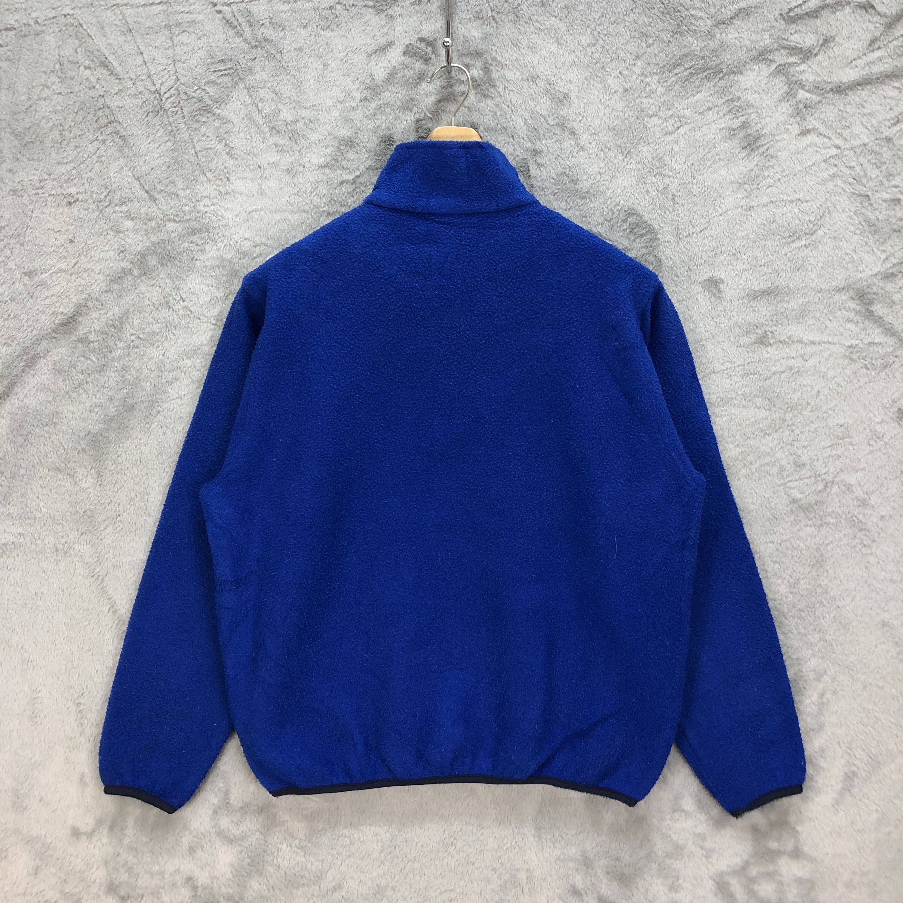 L.L. Bean Vintage L.L. Bean Deep Pile Blue Fleece Jacket #5435-190 Size US S / EU 44-46 / 1 - 9 Thumbnail