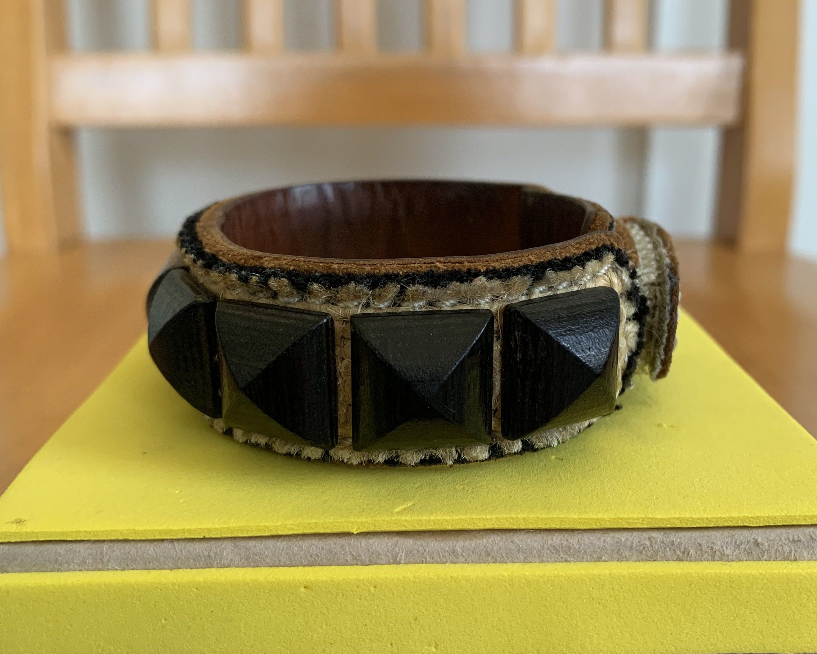 Undercover S/S 2003 Undercover "Scab" Studded Leather Bracelet Size ONE SIZE - 3 Thumbnail