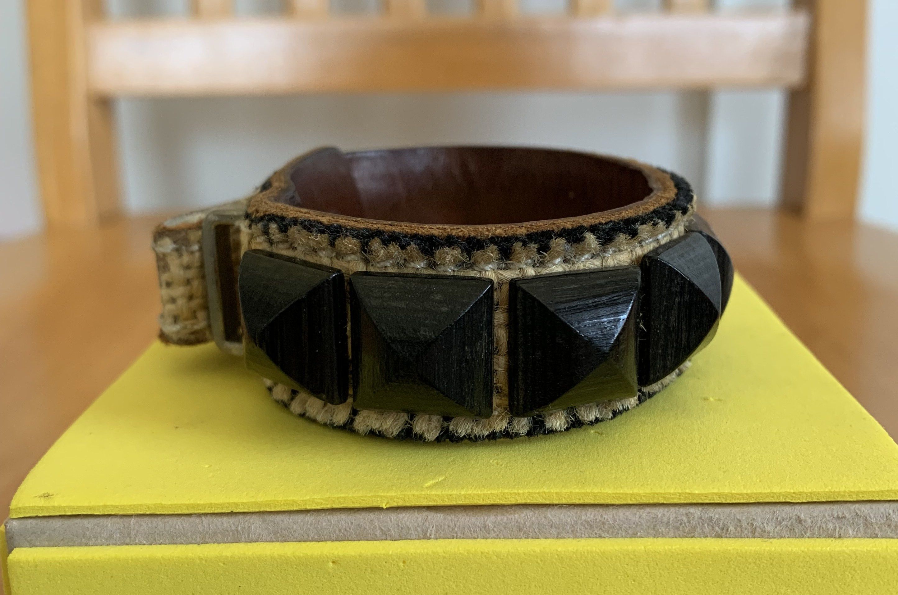 Undercover S/S 2003 Undercover "Scab" Studded Leather Bracelet Size ONE SIZE - 4 Thumbnail
