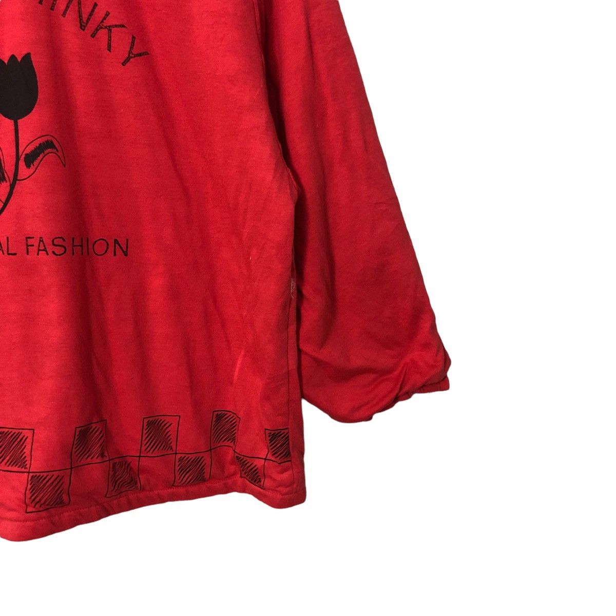 Japanese Brand Vintage Shron Minky Big Logo Reversible Long Sleeve Shirt Size L / US 10 / IT 46 - 2 Thumbnail