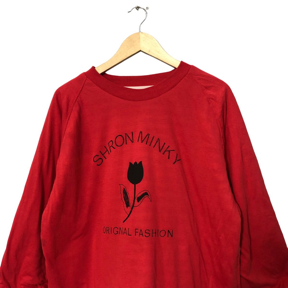 Japanese Brand Vintage Shron Minky Big Logo Reversible Long Sleeve Shirt Size L / US 10 / IT 46 - 4 Thumbnail