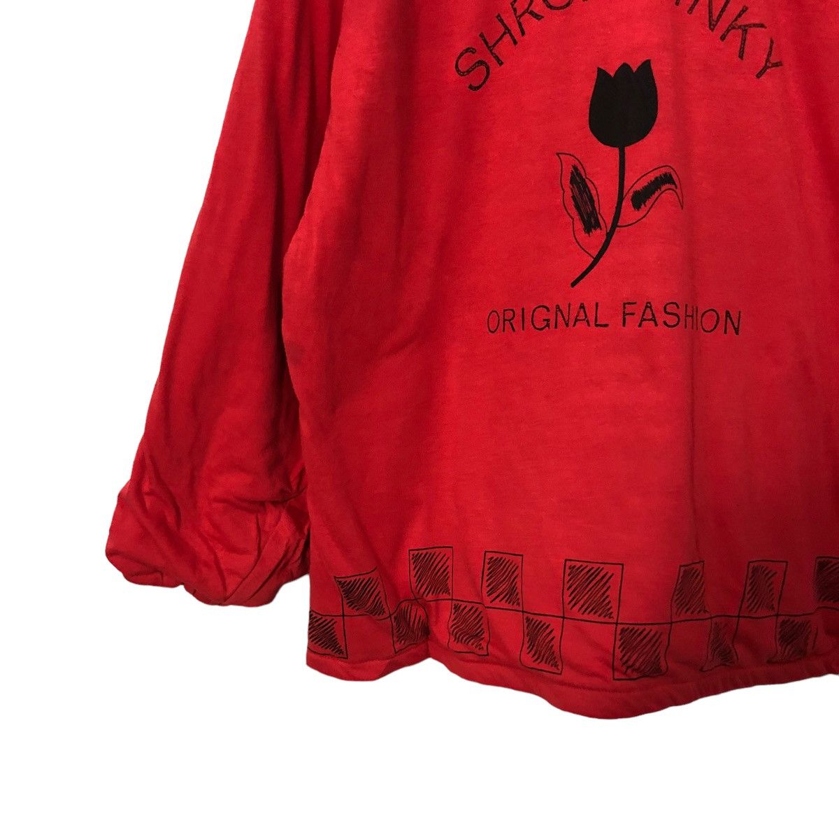 Japanese Brand Vintage Shron Minky Big Logo Reversible Long Sleeve Shirt Size L / US 10 / IT 46 - 3 Thumbnail