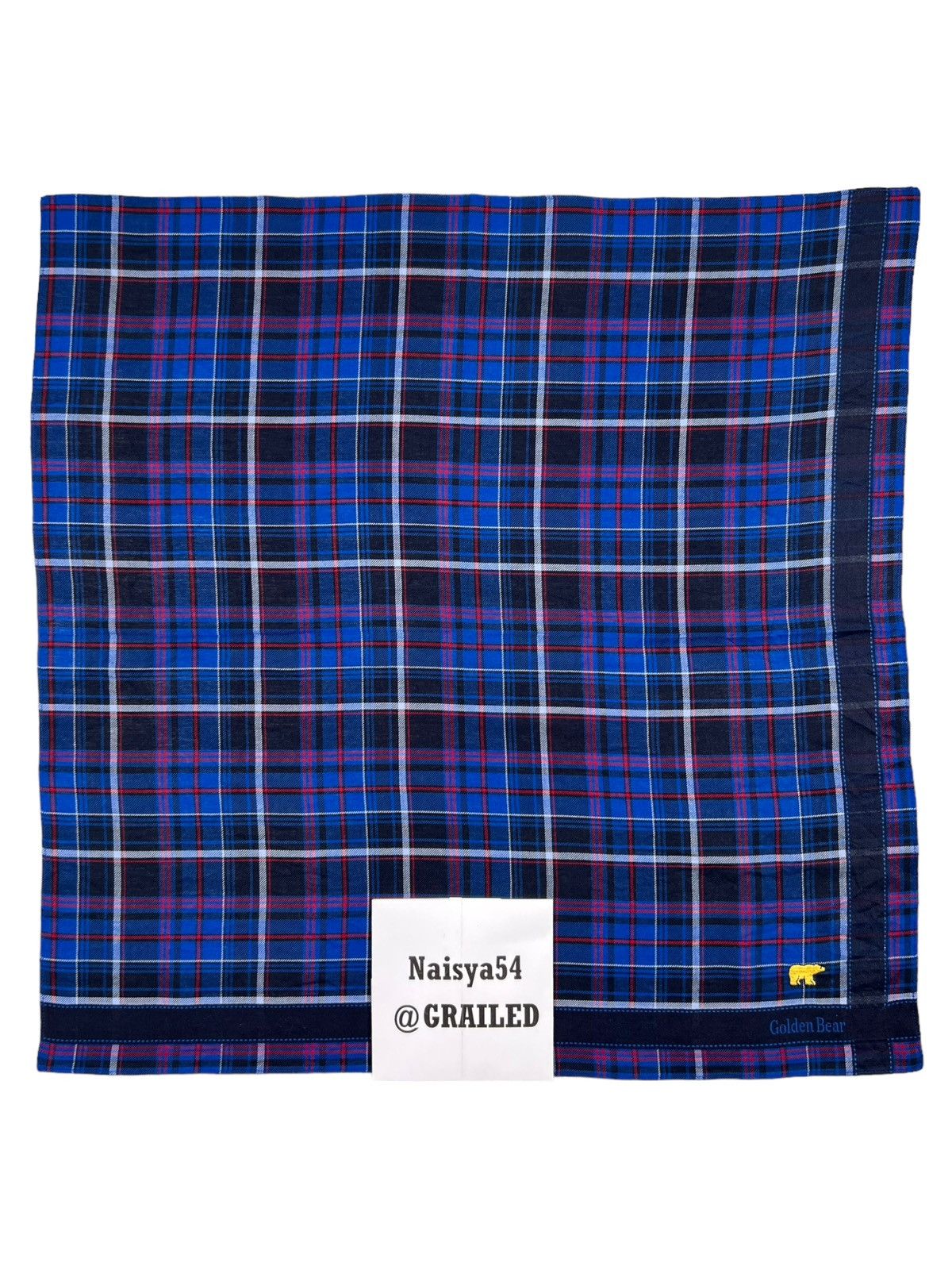 Golden Bear Golden Bear Handkerchief Neckerchief Bandana Pocketsquare Size ONE SIZE - 6 Thumbnail