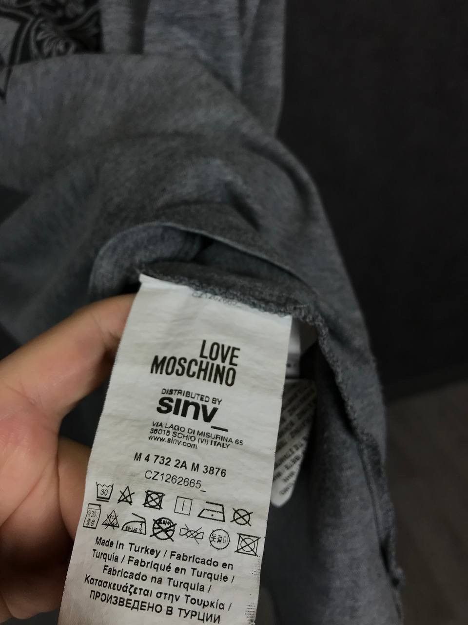 Moschino Love Moschino luxury streetwear tee Size US M / EU 48-50 / 2 - 4 Thumbnail