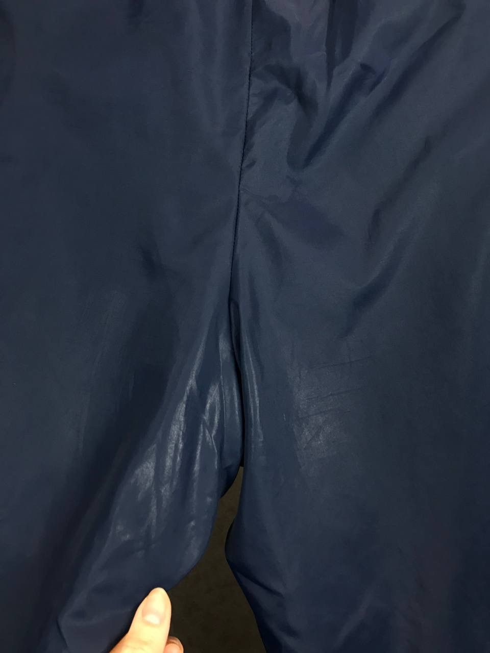 Nike × Vintage Nike swoosh streetwear vintage nylon sweatpants Size US 36 / EU 52 - 8 Thumbnail
