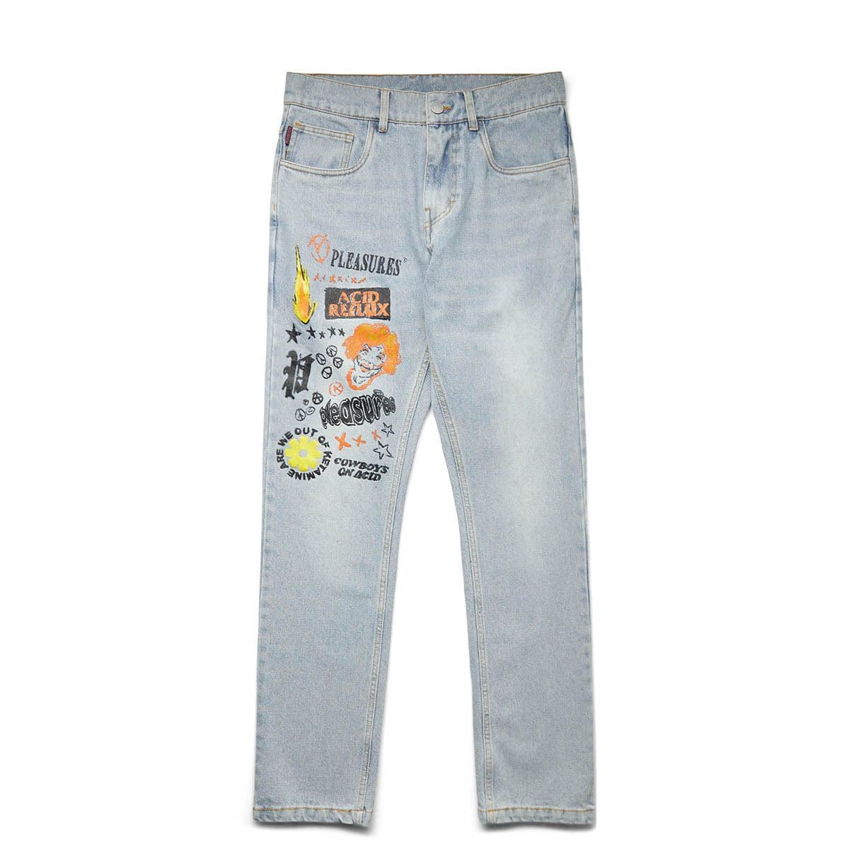 Pleasures Reflux 5 Pocket Denim Pant