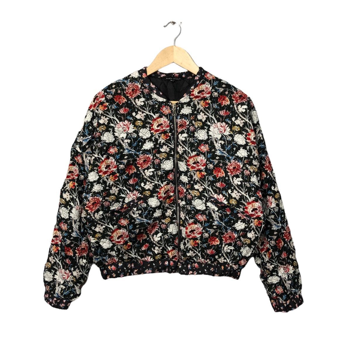 Other Vintage Brach Brach Full Print Zipper Ups Jacket Size L / US 10 / IT 46 - 1 Thumbnail