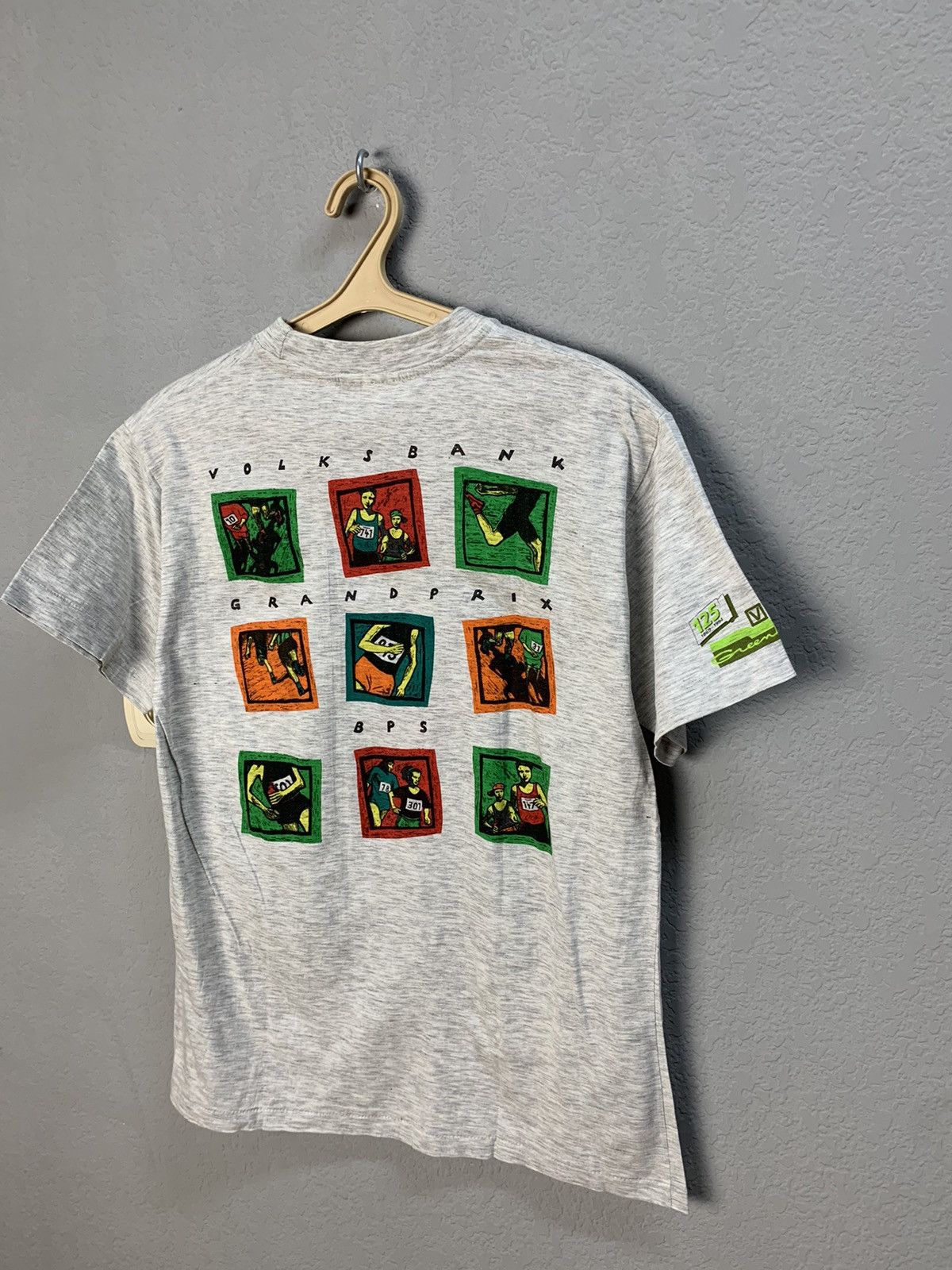 Vintage 1994 Vintage❗️Grandprix Volksbank BPS t-shirt Run Running Size US M / EU 48-50 / 2 - 1 Thumbnail