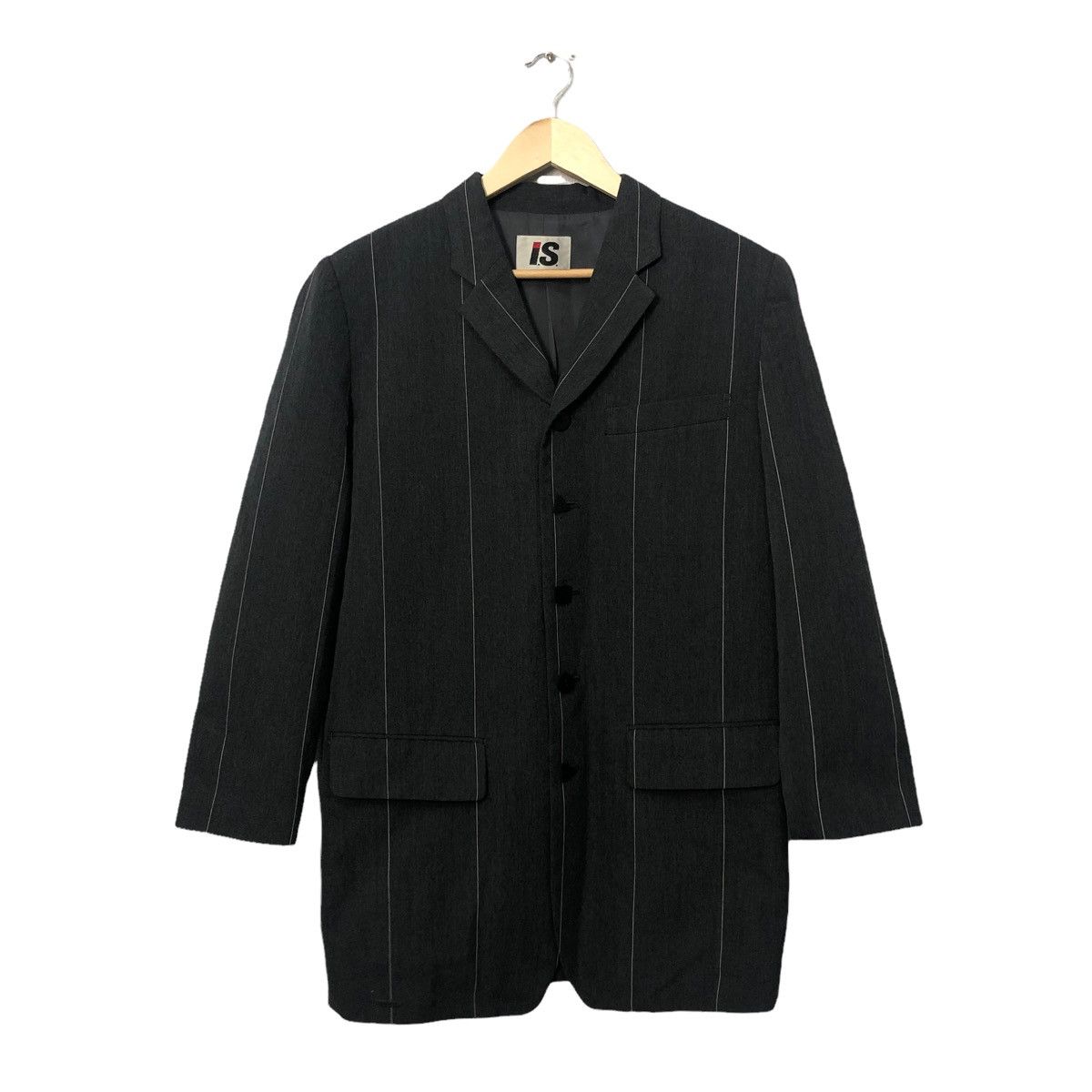Issey Miyake × Japanese Brand × Vintage Vintage Issey Miyake Blazer Coat Jacket Size US M / EU 48-50 / 2 - 1 Thumbnail
