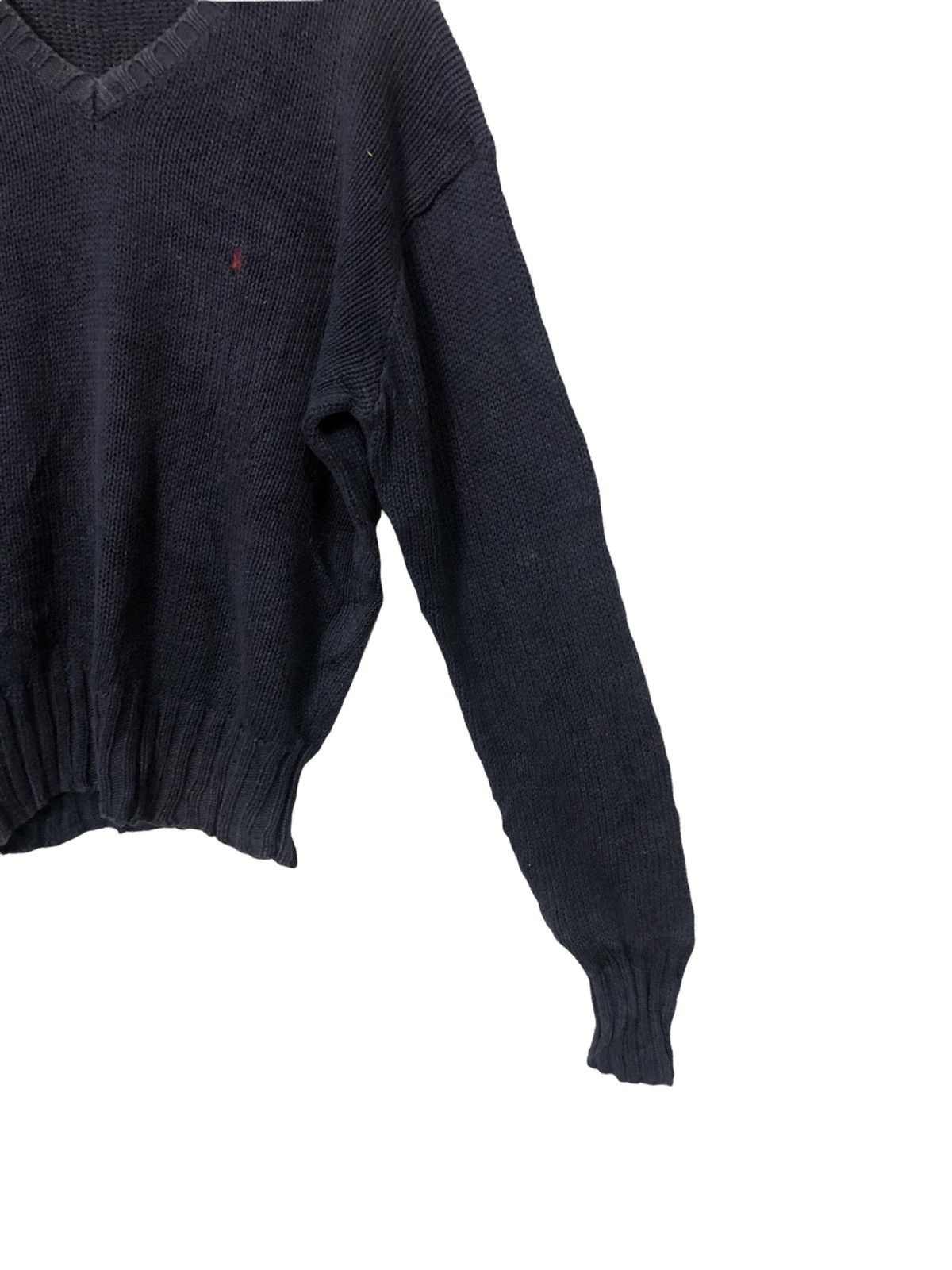 Polo Ralph Lauren × Vintage Vintage Polo Ralph Lauren Faded Knitwear Sweater Jumper Size US XL / EU 56 / 4 - 2 Thumbnail