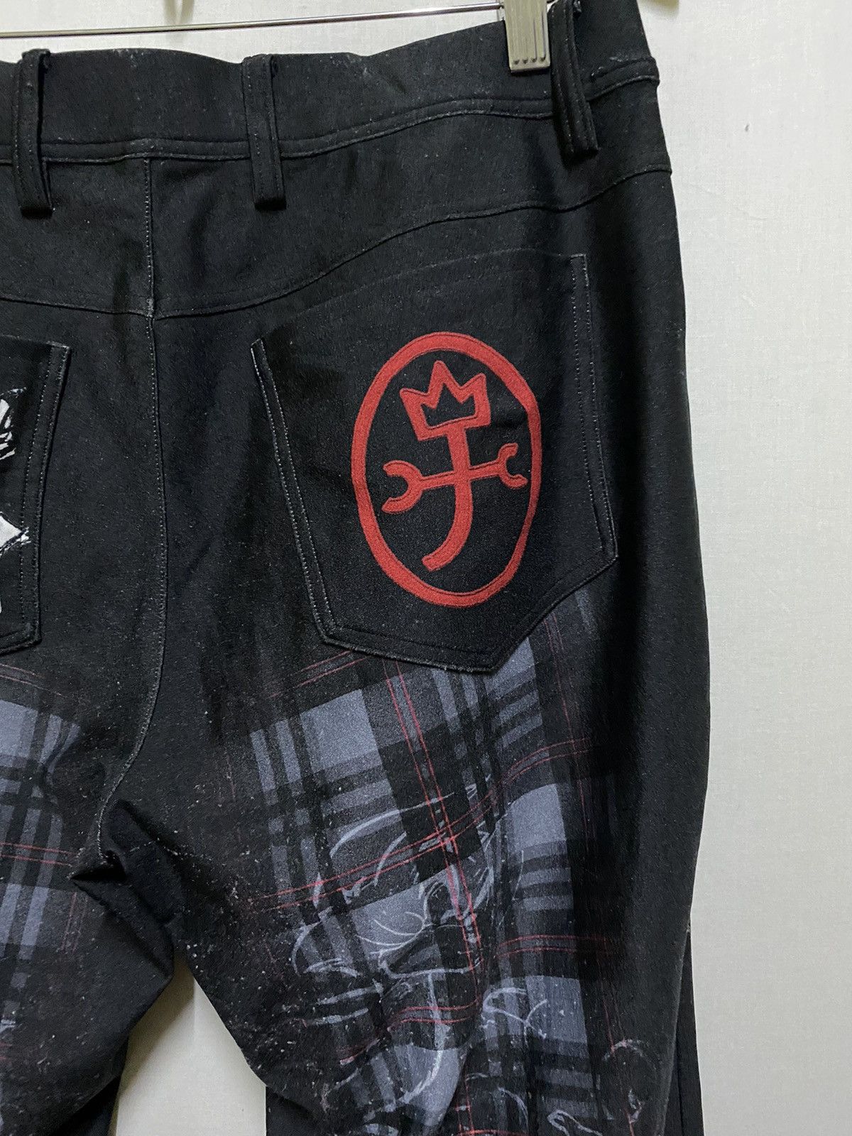 Japanese Brand × Jean Charles De Castelbajac × Warner Bros Stretch Pants Castelbajac Tom & Jerry Size 31" - 8 Thumbnail