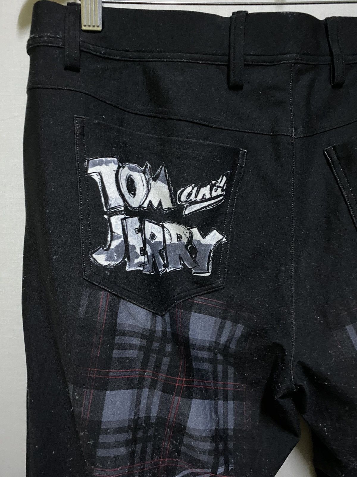 Japanese Brand × Jean Charles De Castelbajac × Warner Bros Stretch Pants Castelbajac Tom & Jerry Size 31" - 7 Thumbnail